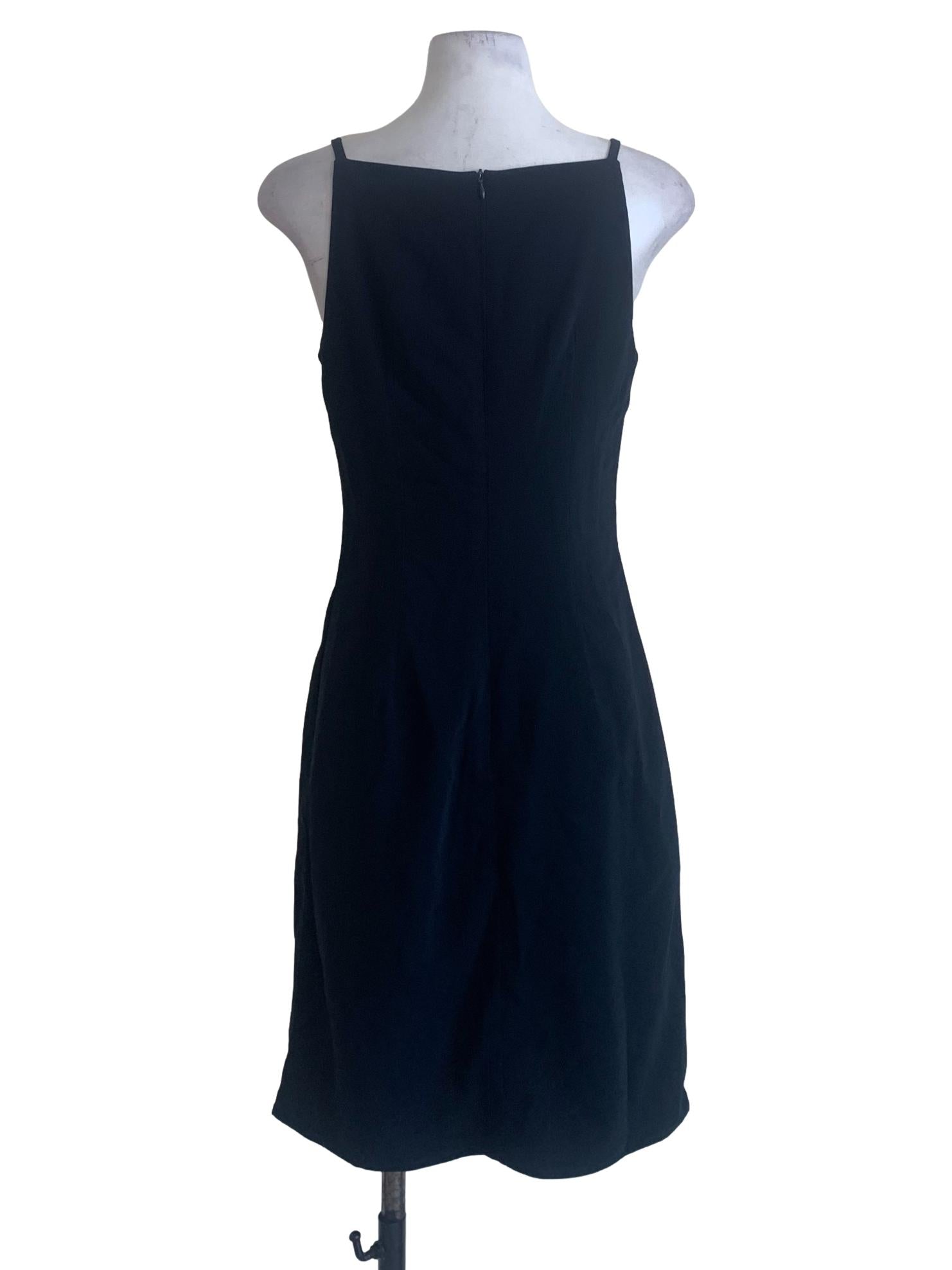 Dark Blue A-Line Dress