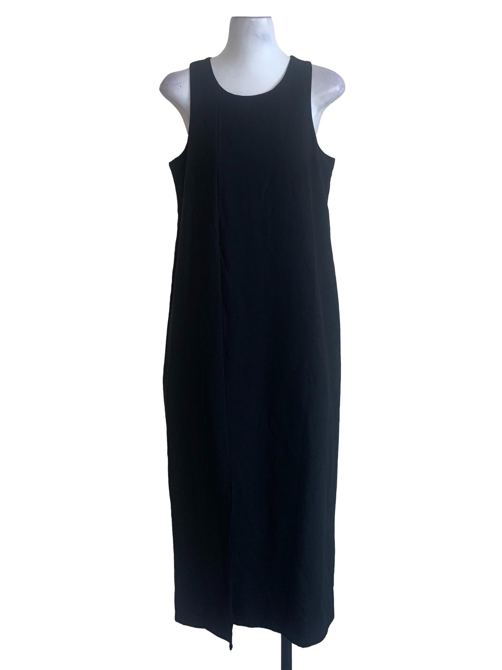 Black Round Neck Dress