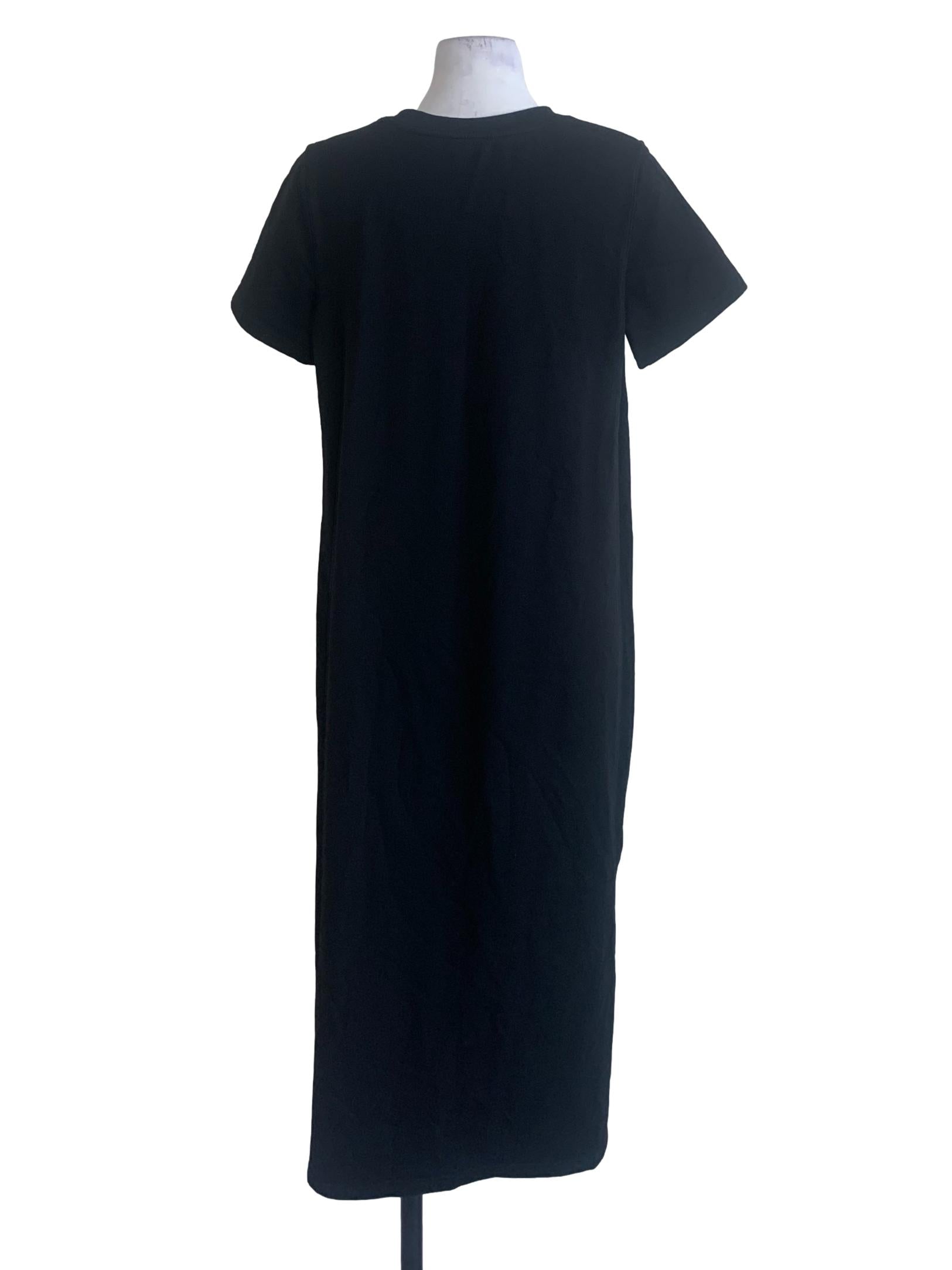 Black Short Sleeve Dress
