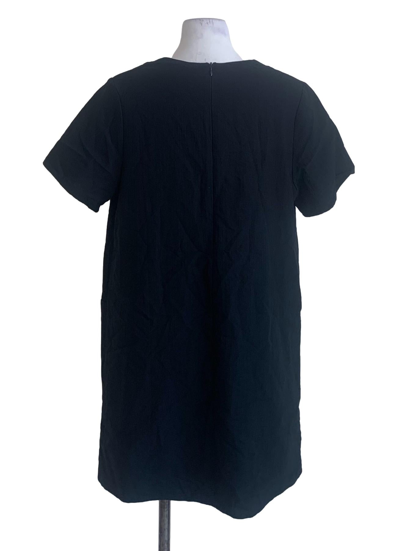 Black Round Neck Dress