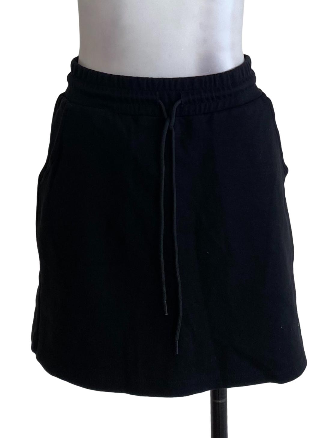 Black Drawstring Skorts
