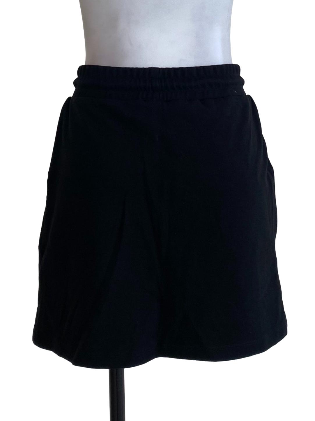 Black Drawstring Skorts