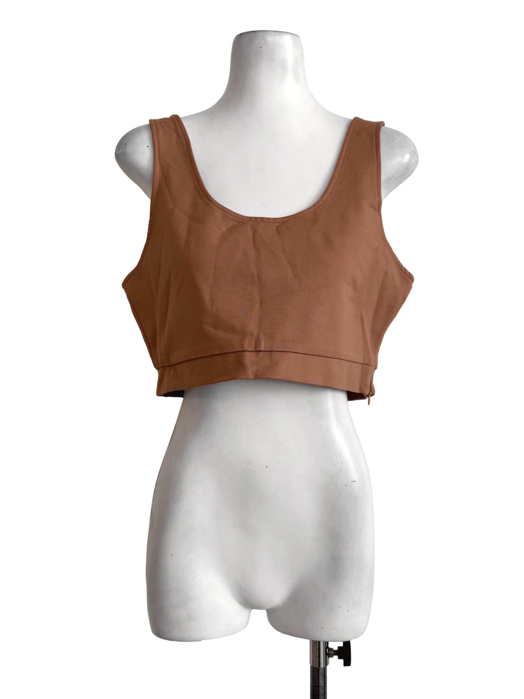 Peanut Round Neck Bralet