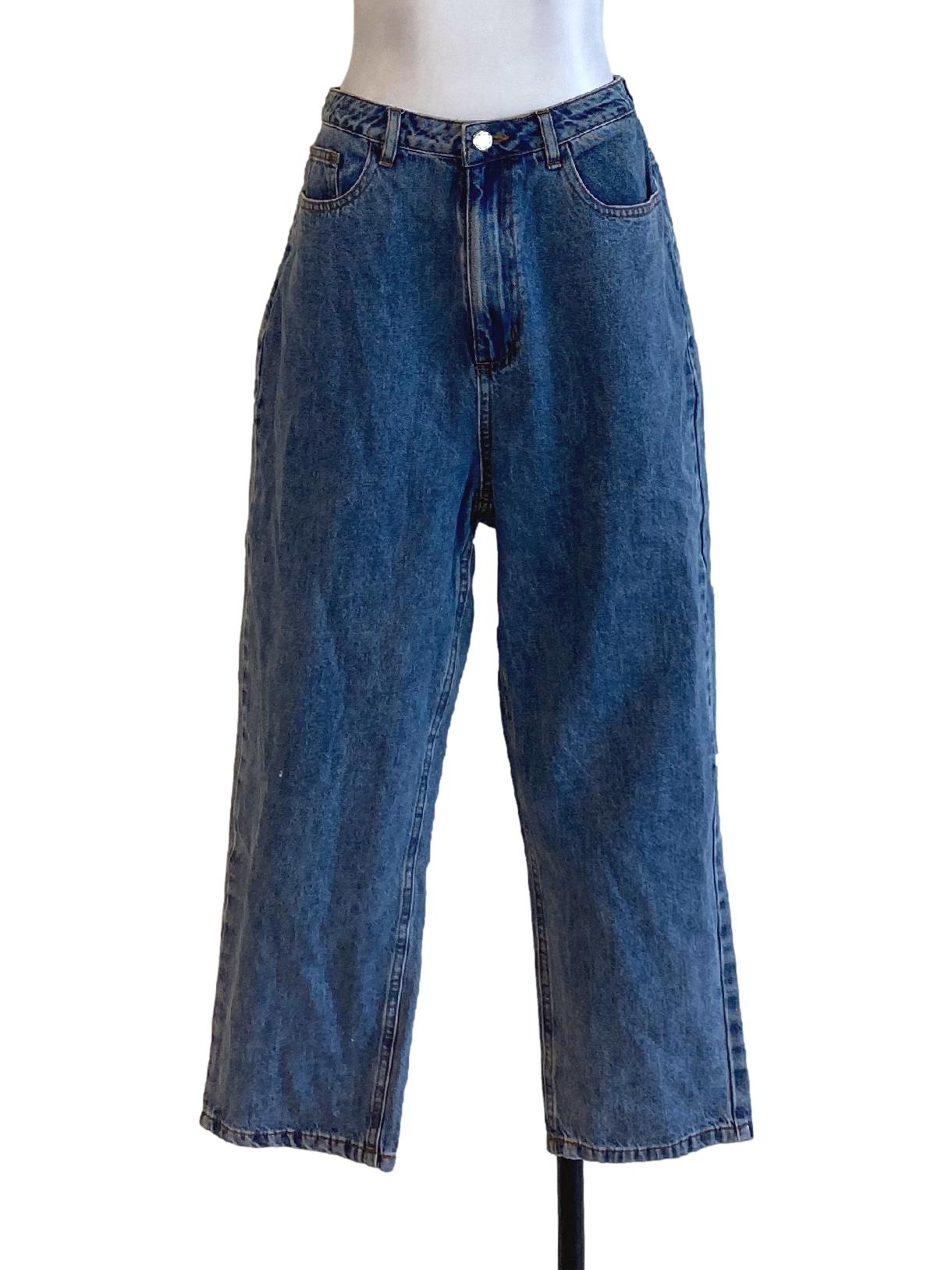 Dark Denim Blue Fit Regular Straight Jeans TCL