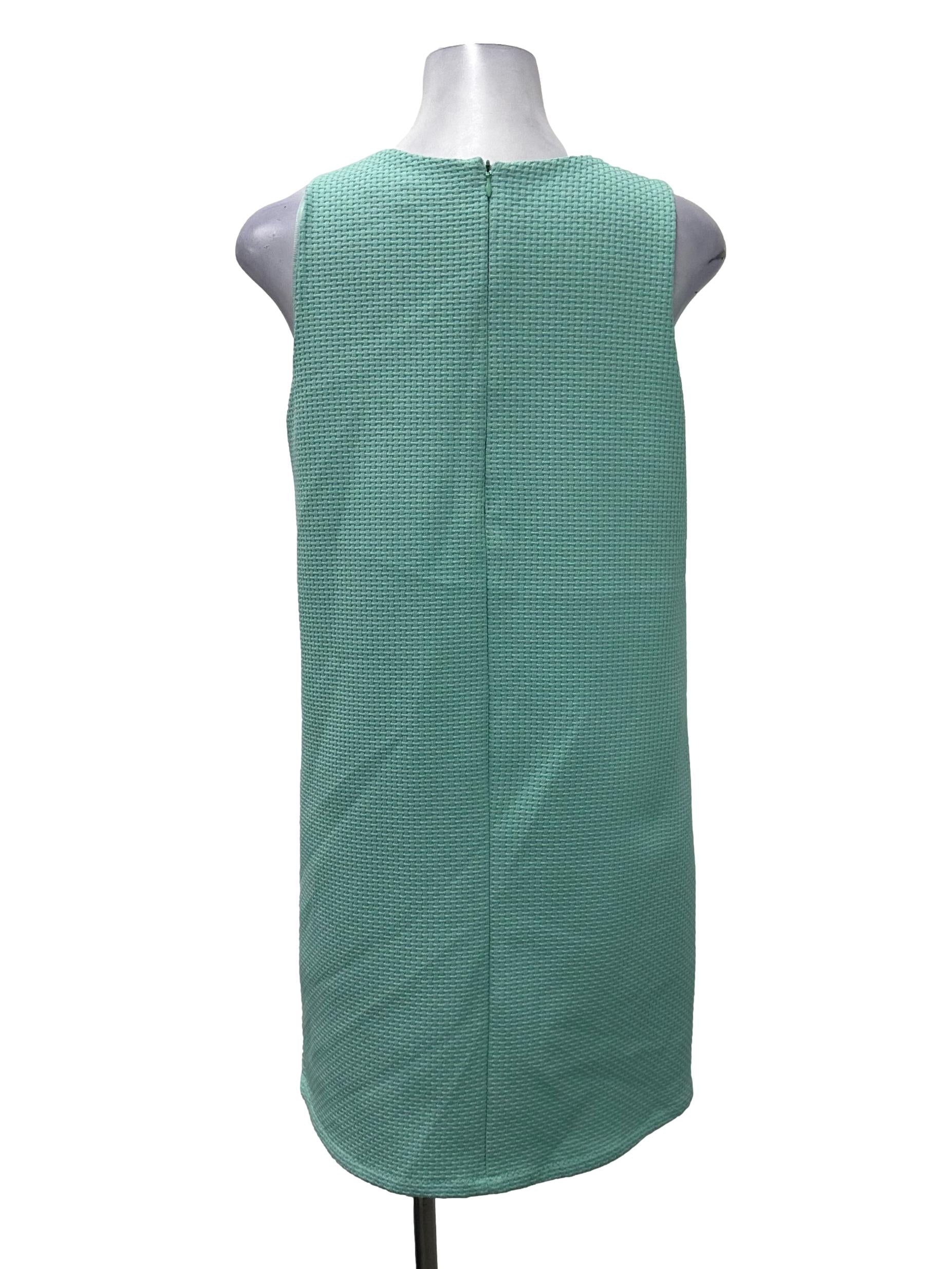 Mint Green Textured Dress