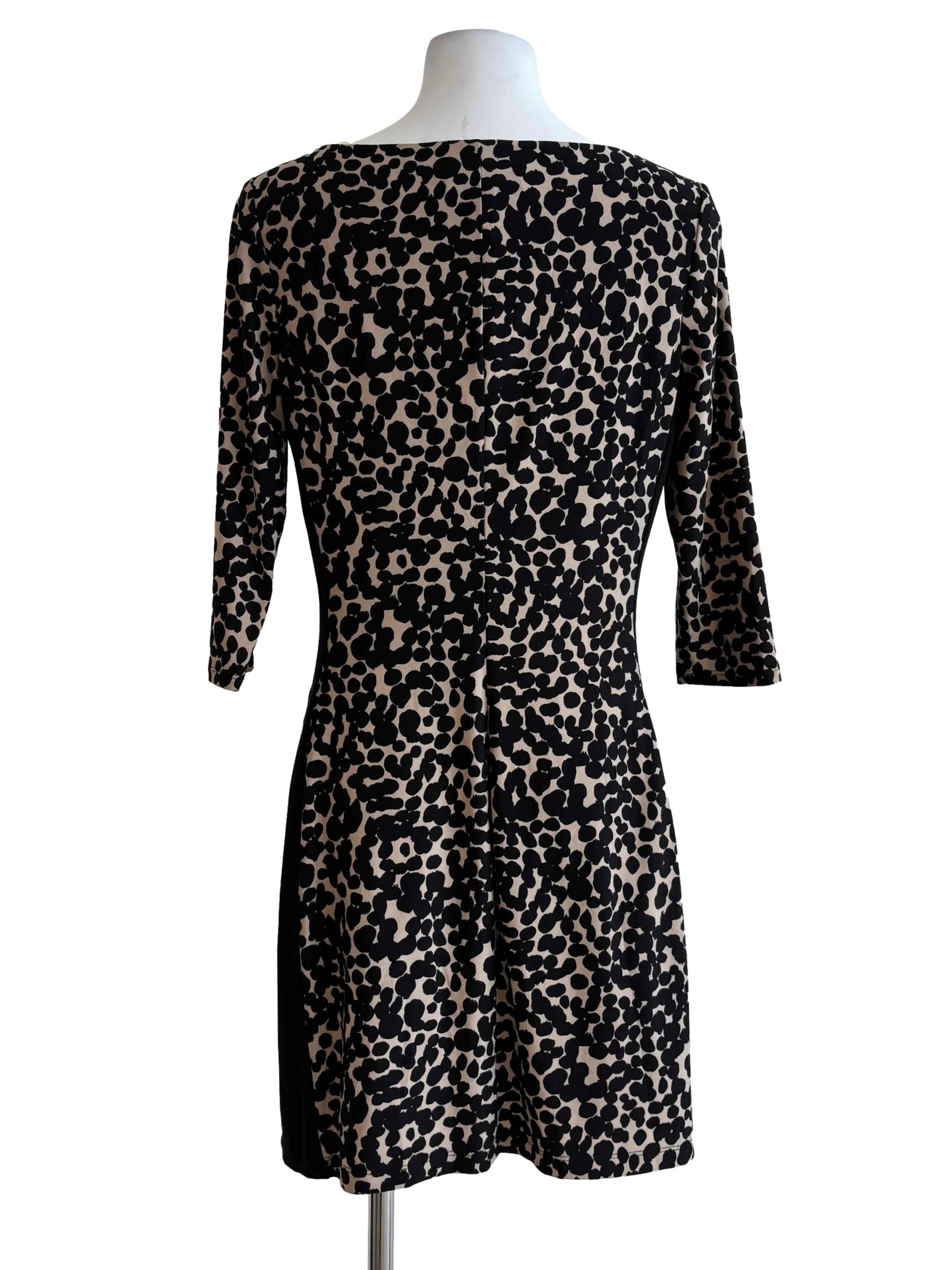 Champagne Cheetah Print Bodycon Dress