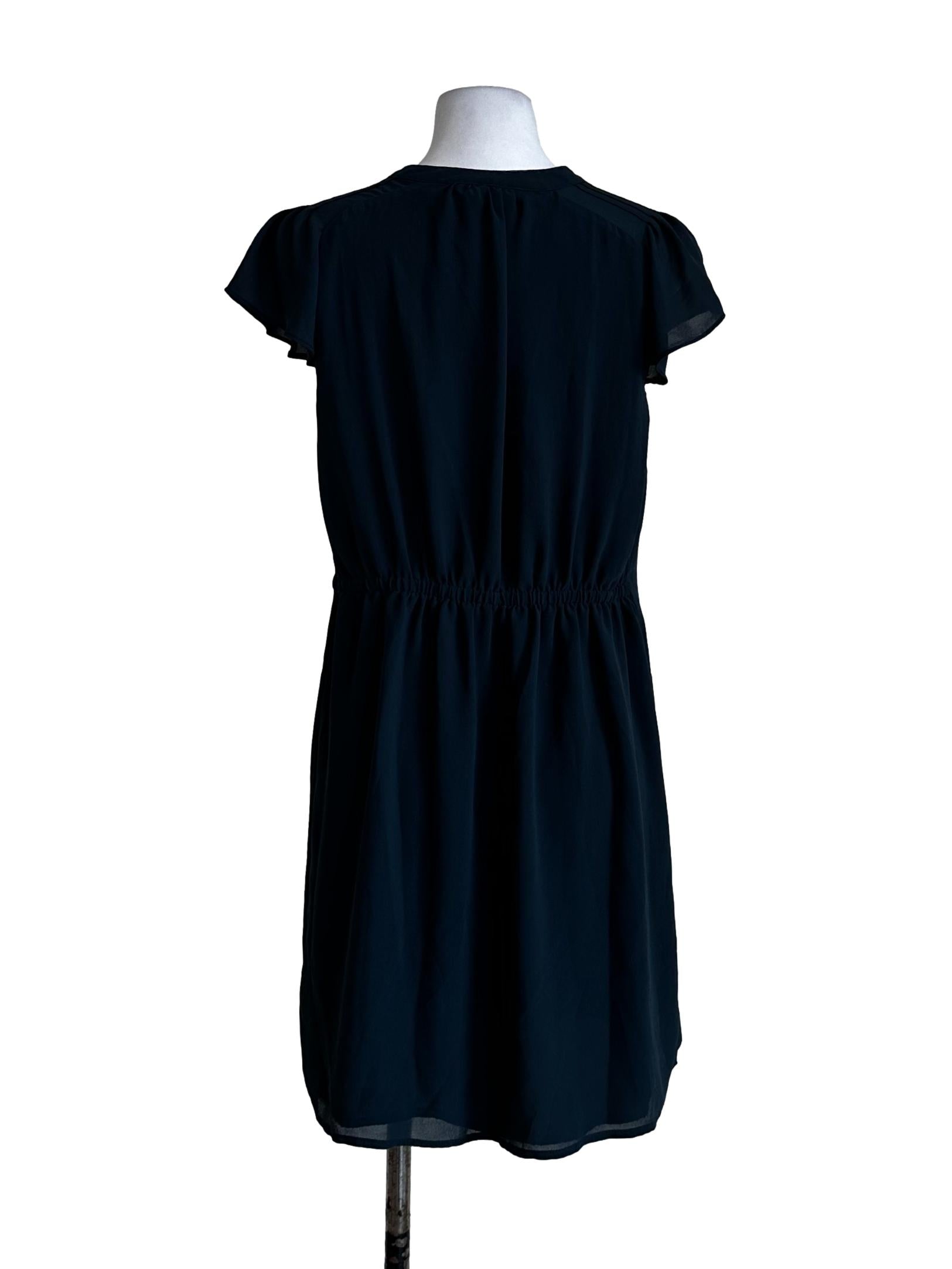 Peacock Blue Plain Dress