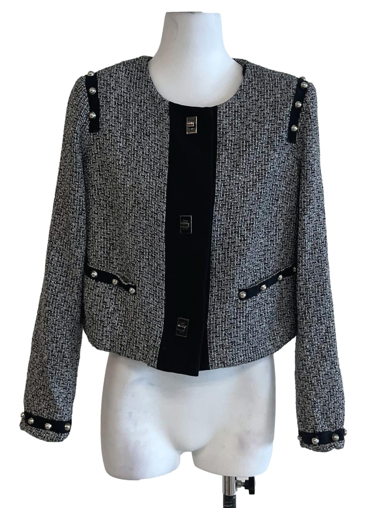 Black Nailshead Jacket