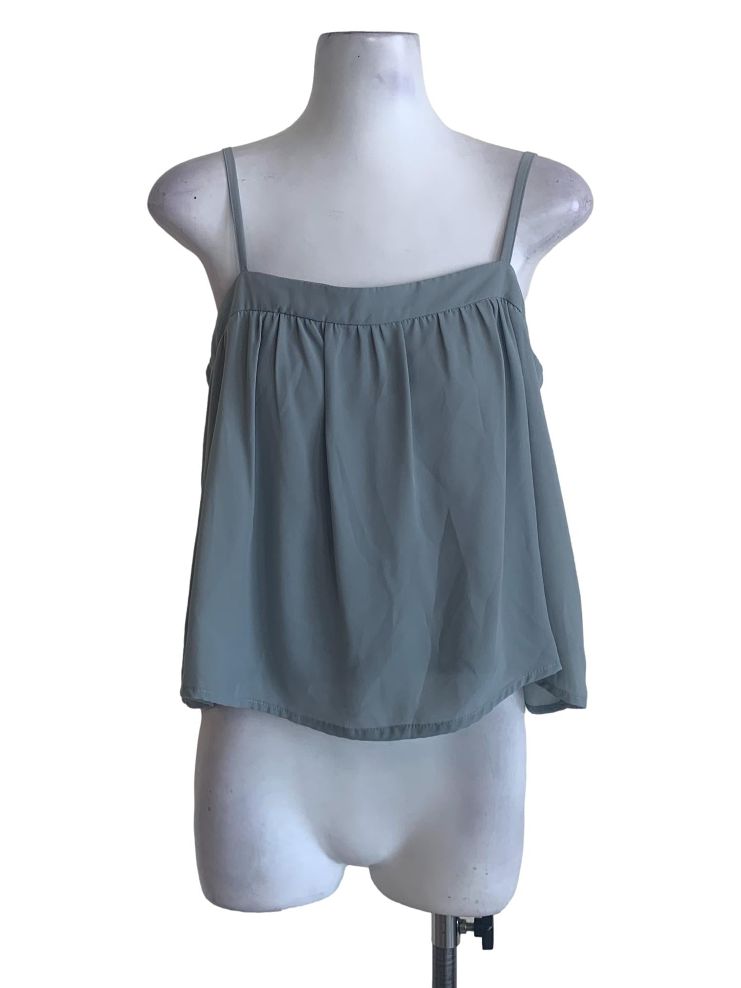 Stone Blue Spaghetti Strap Top