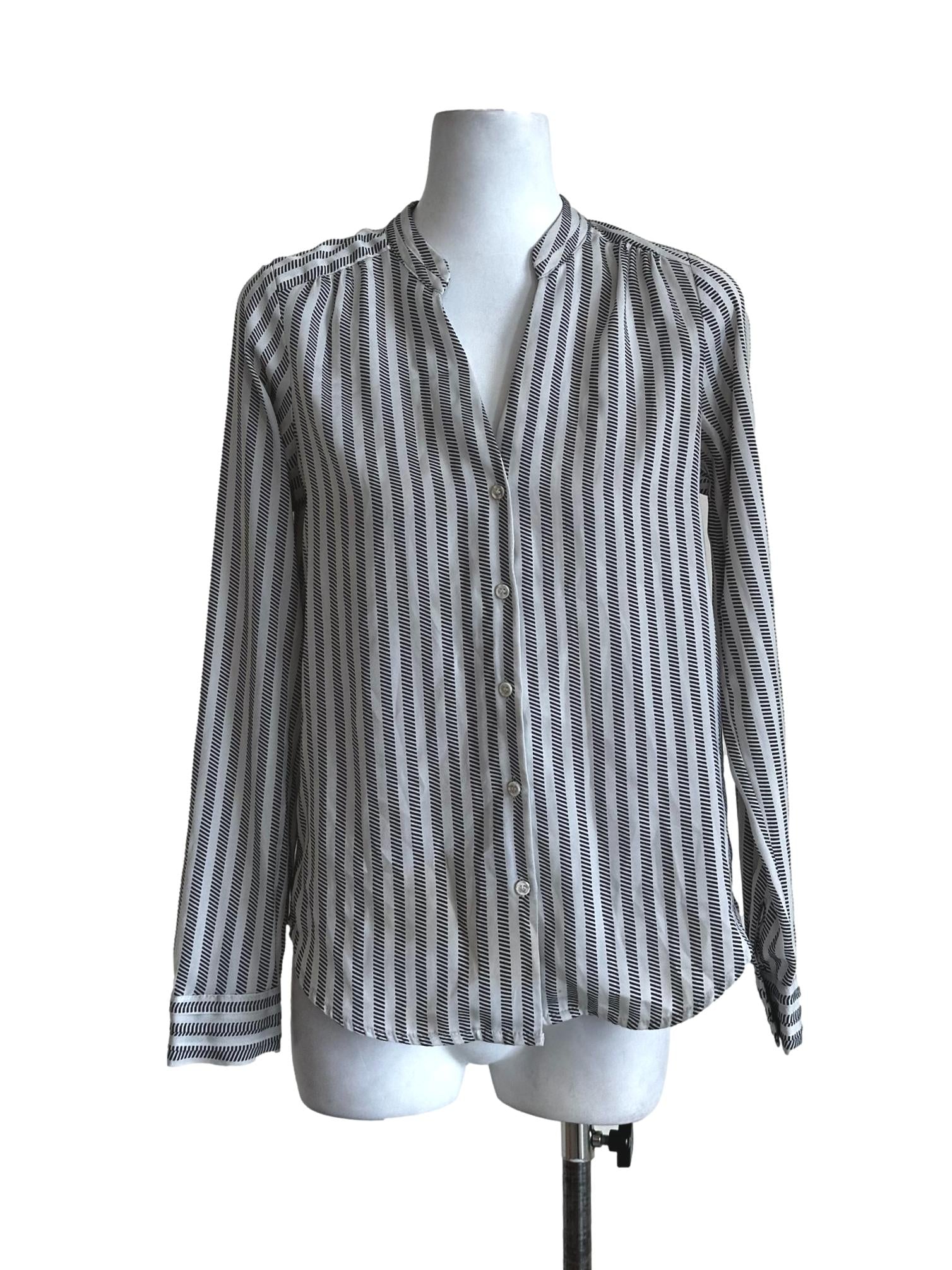 White Printed Blouses