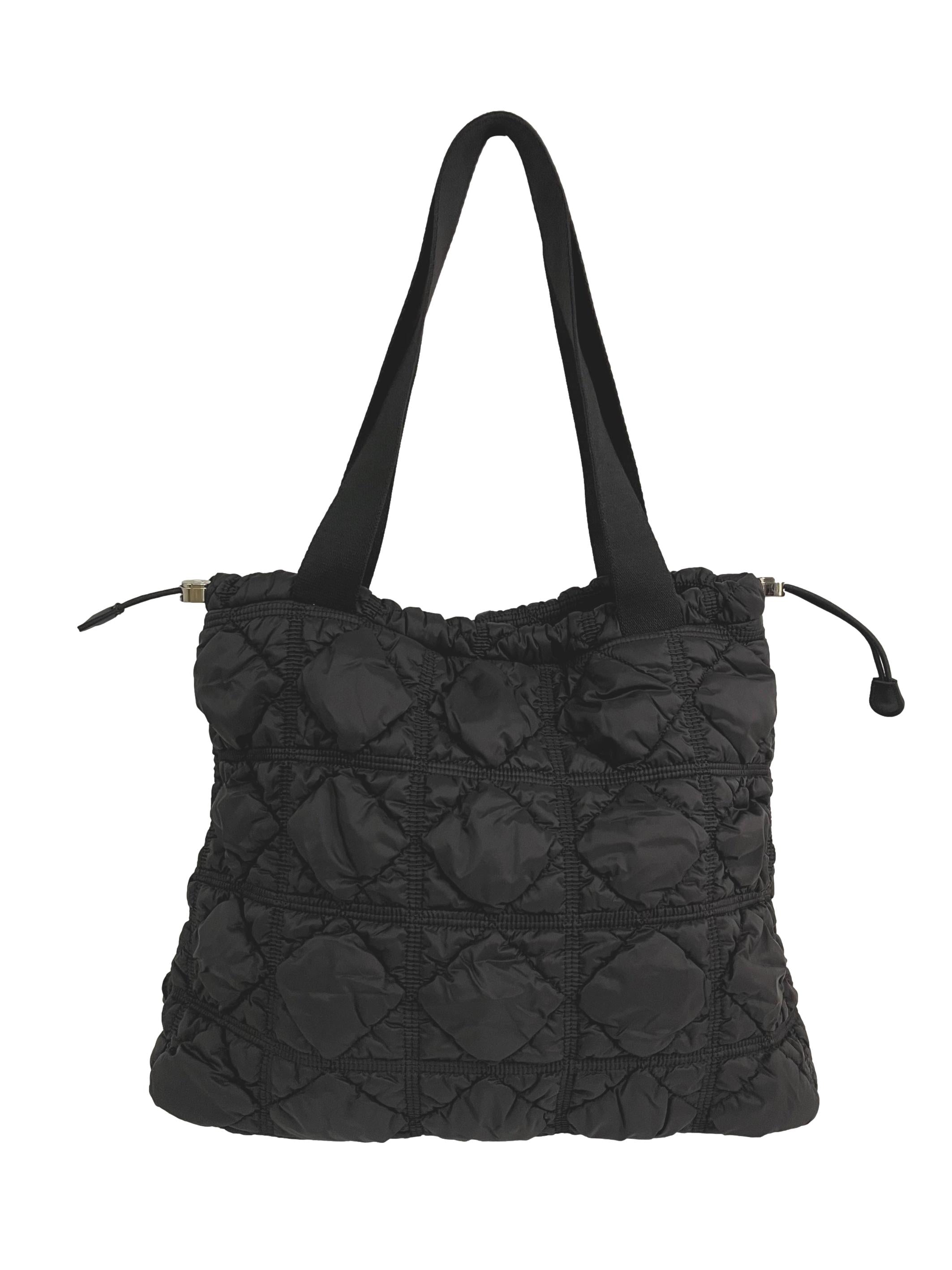 Black Polyester Weekender Tote Bag CSN