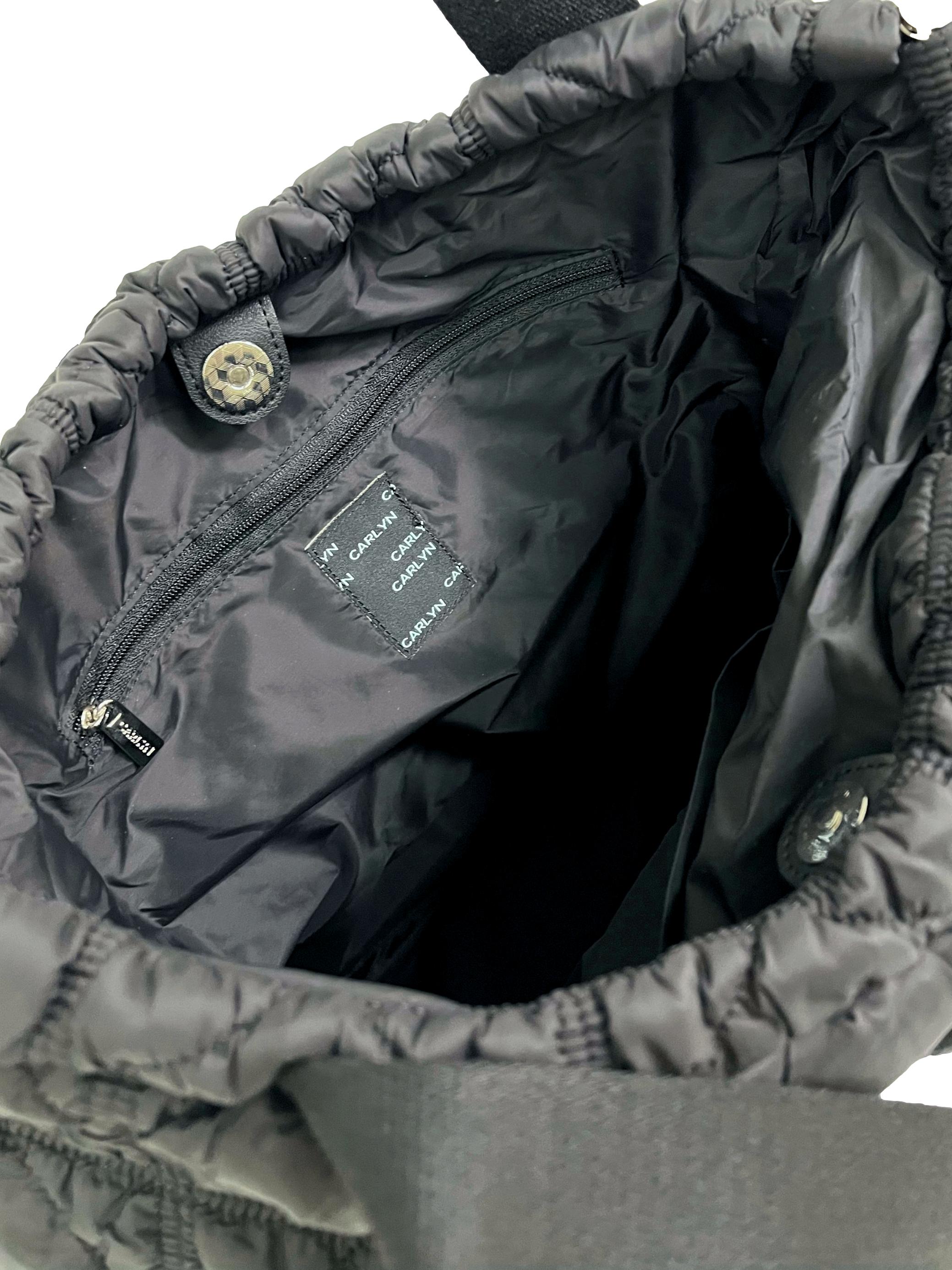 Black Polyester Weekender Tote Bag CSN