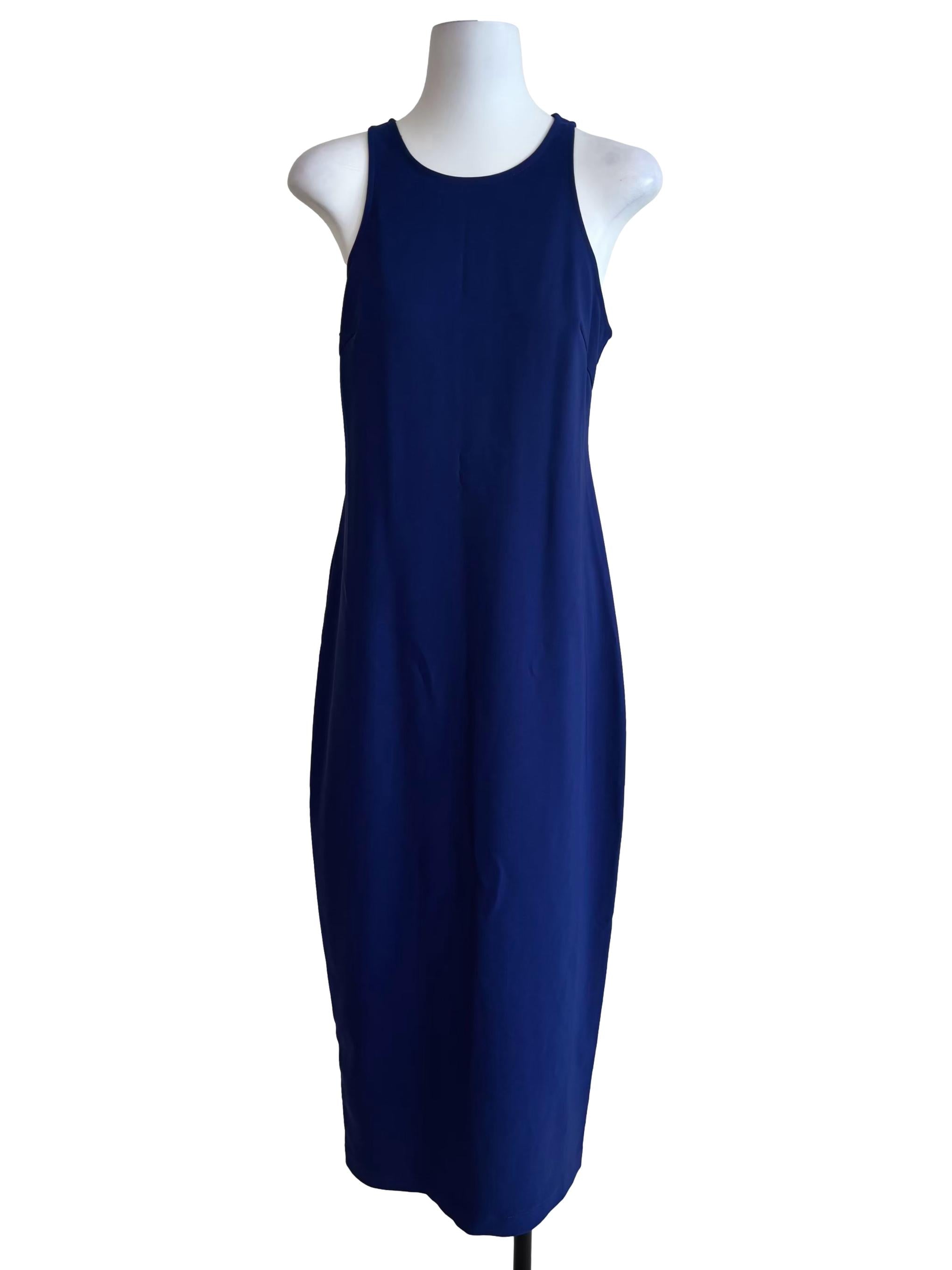 Midnight Blue A-Line Dress