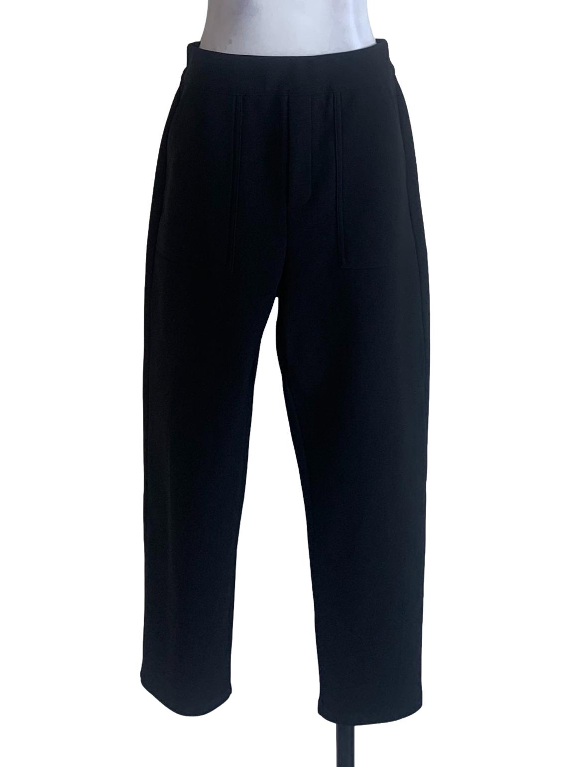 Black Pegged Pant