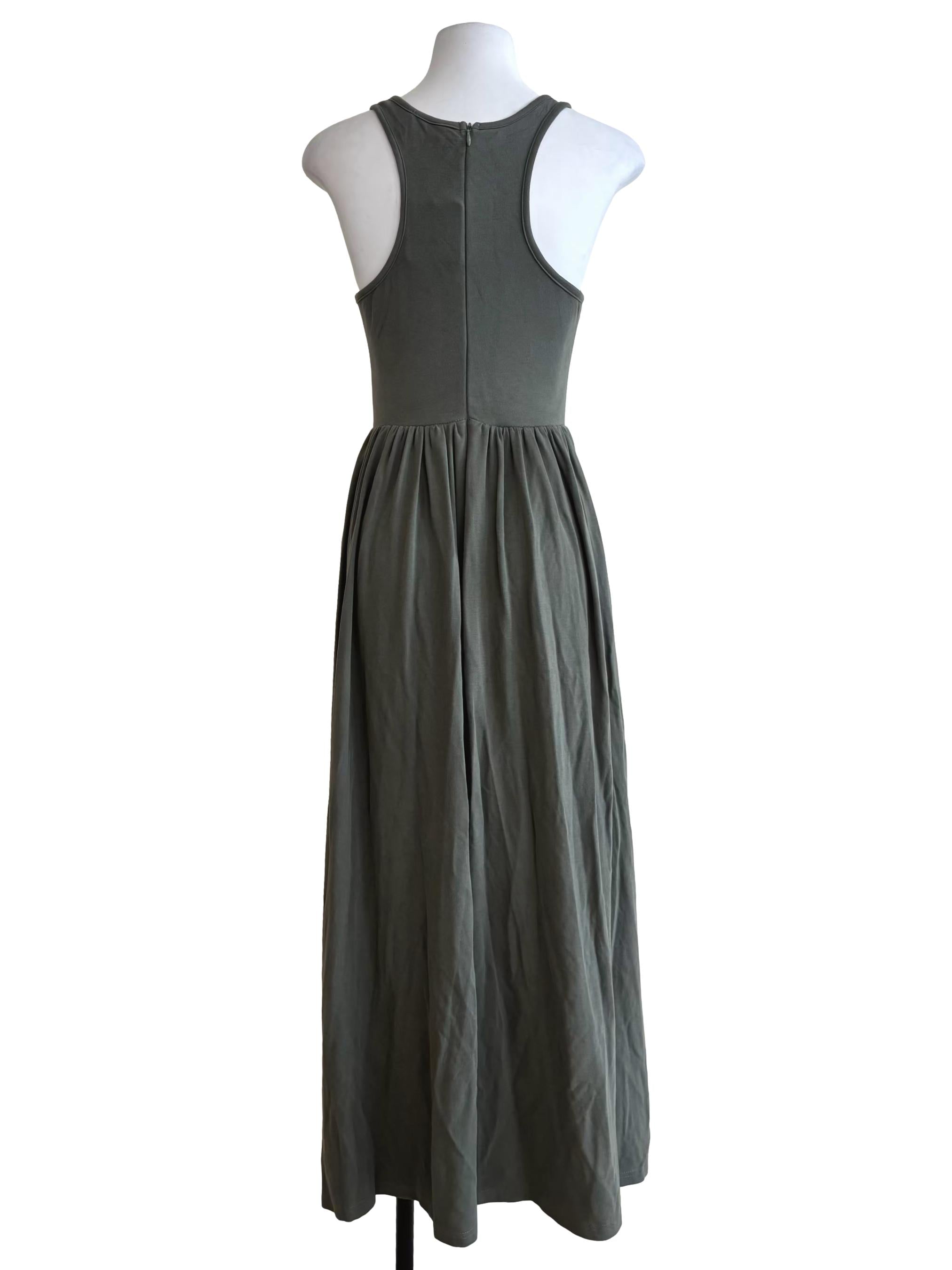 Olive Green Maxi Dress