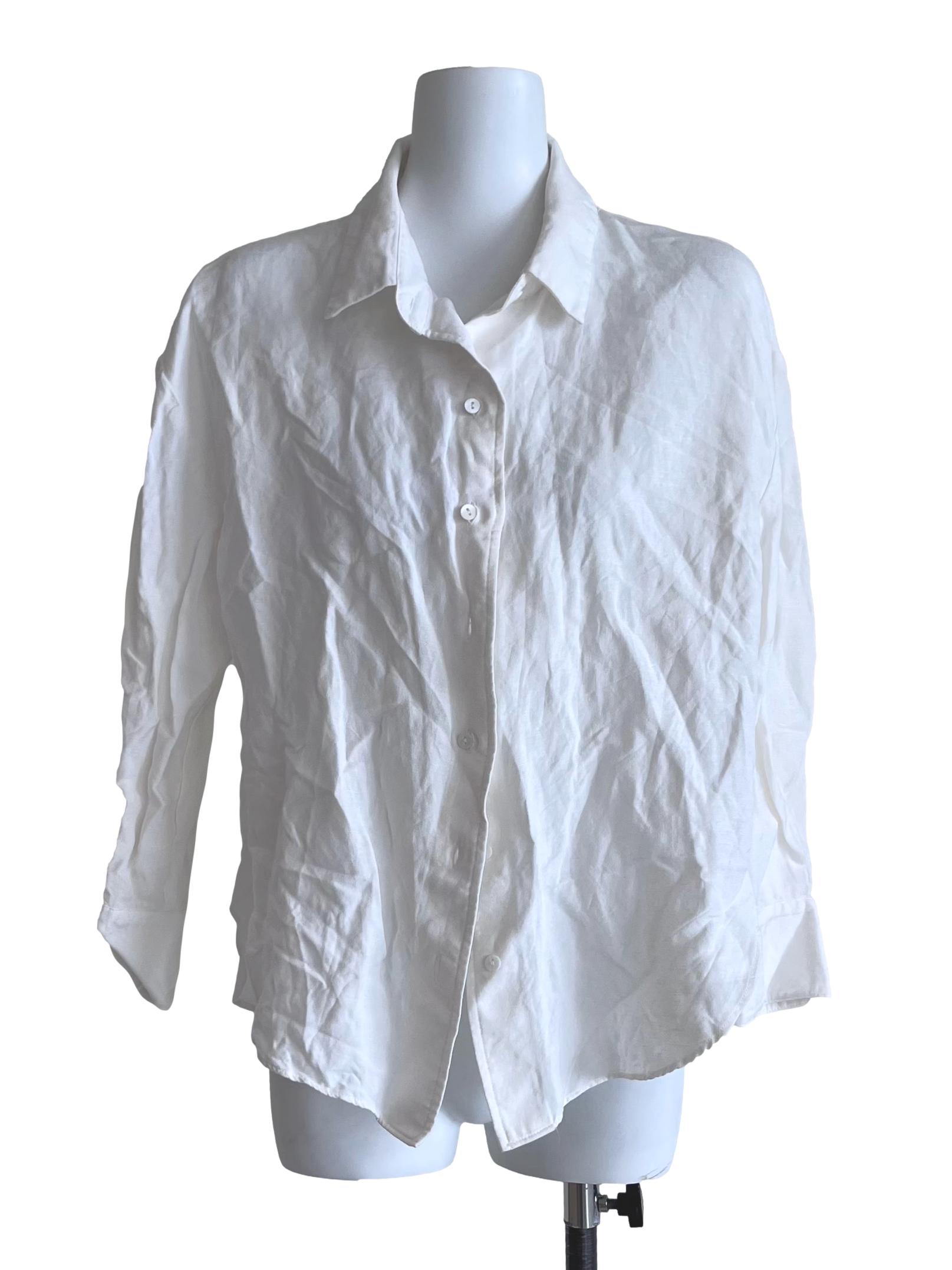 White Mom's Cotton Shirt OSN