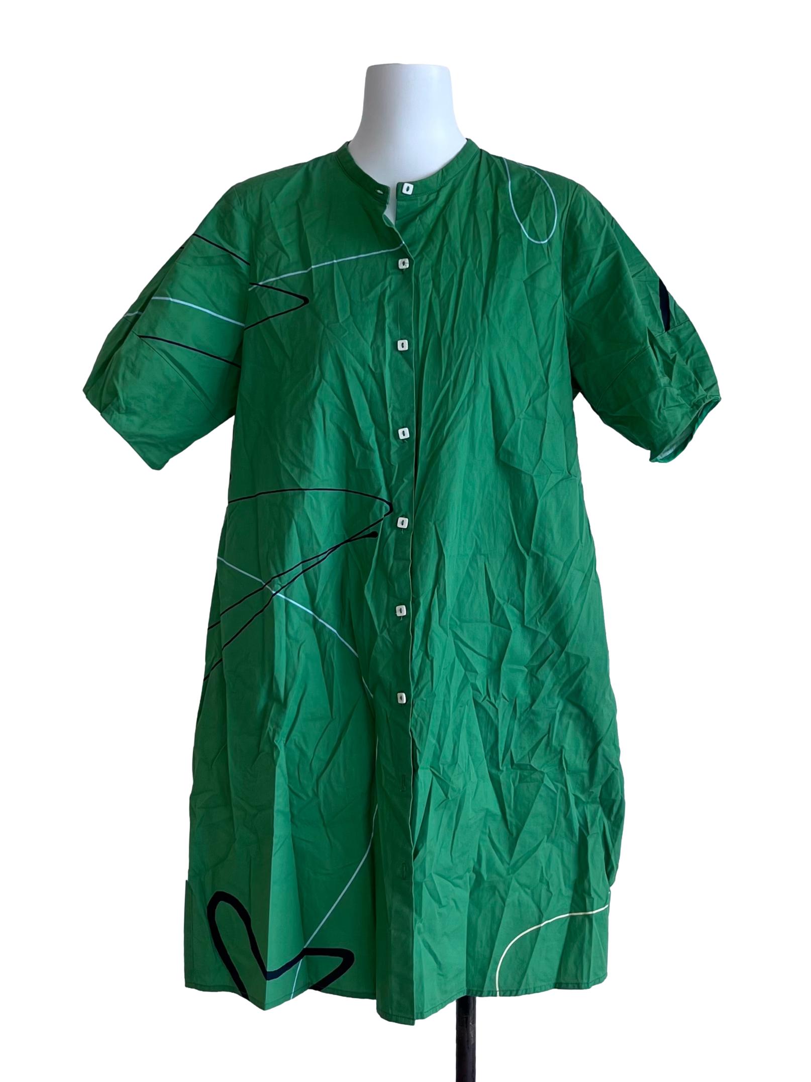 Trail Green Dress OSN