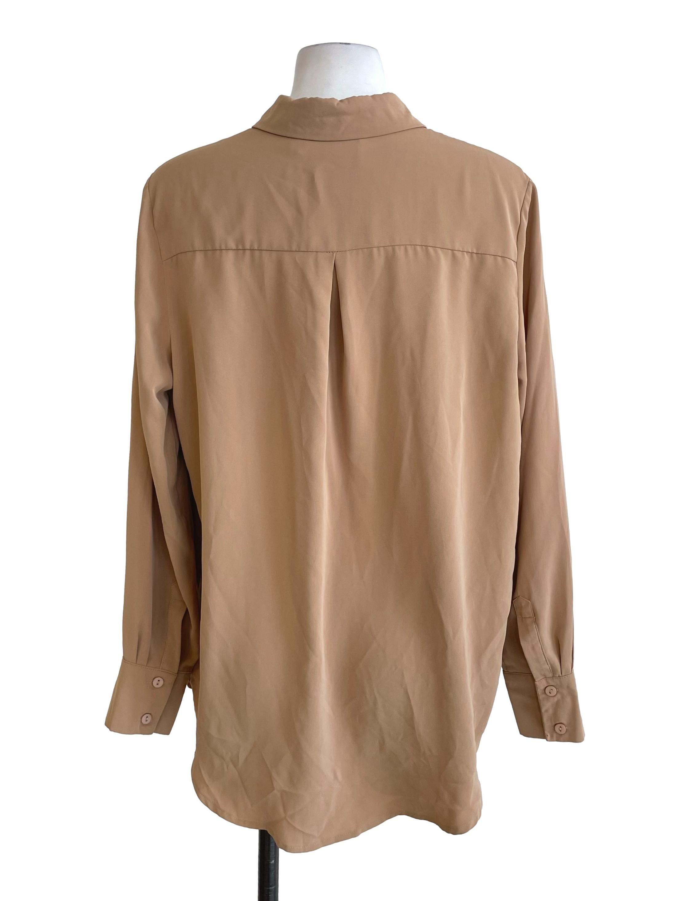 Peanut Flowy Blouse TTR