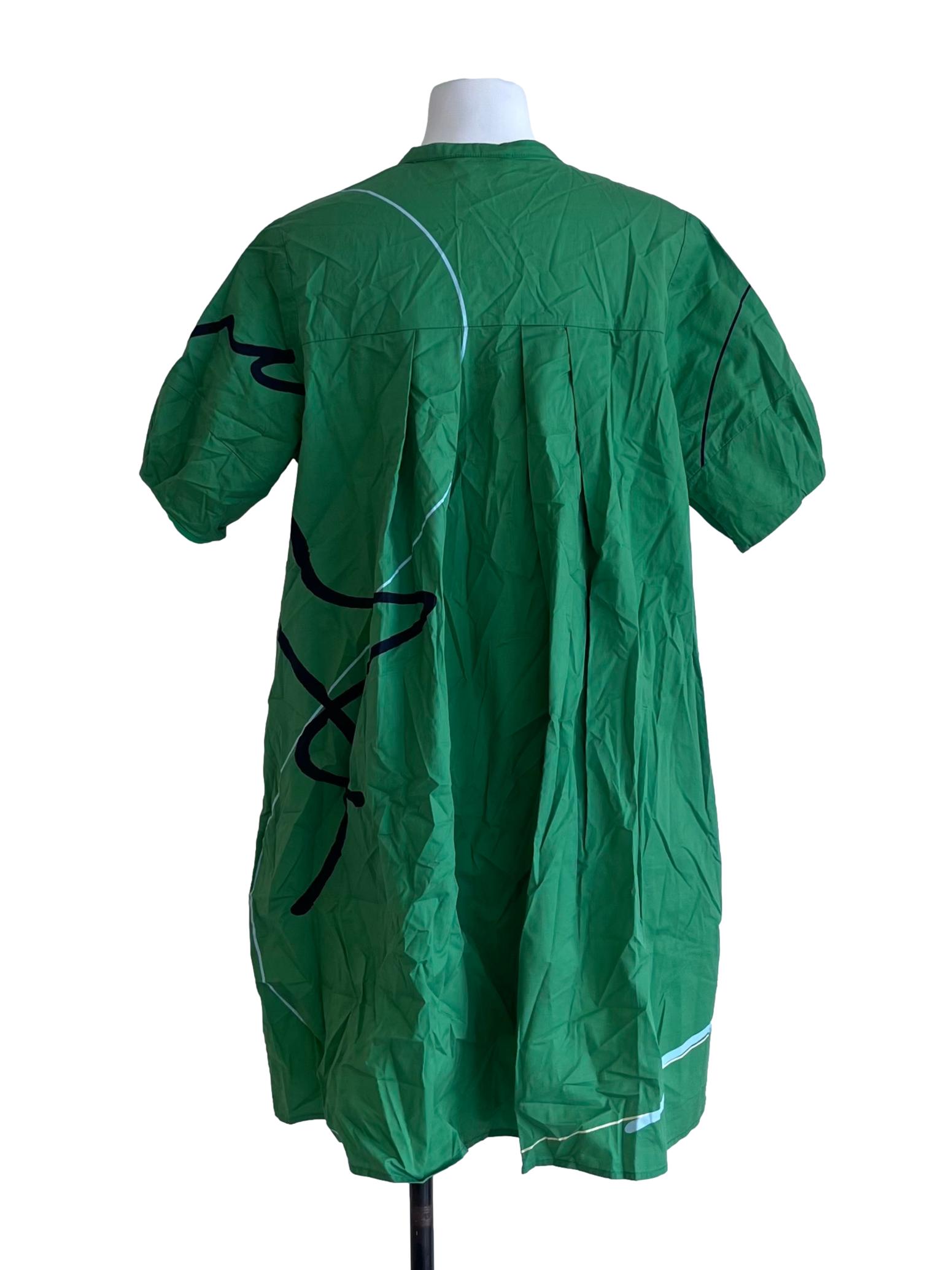 Trail Green Dress OSN