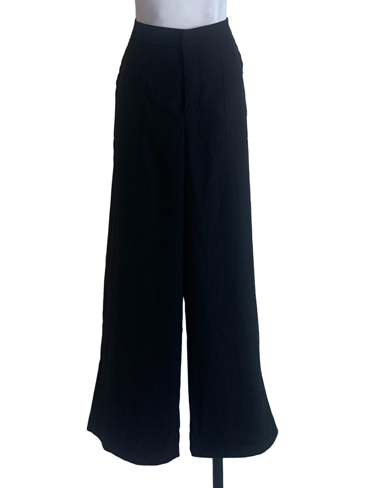 Black Wide Leg Pant