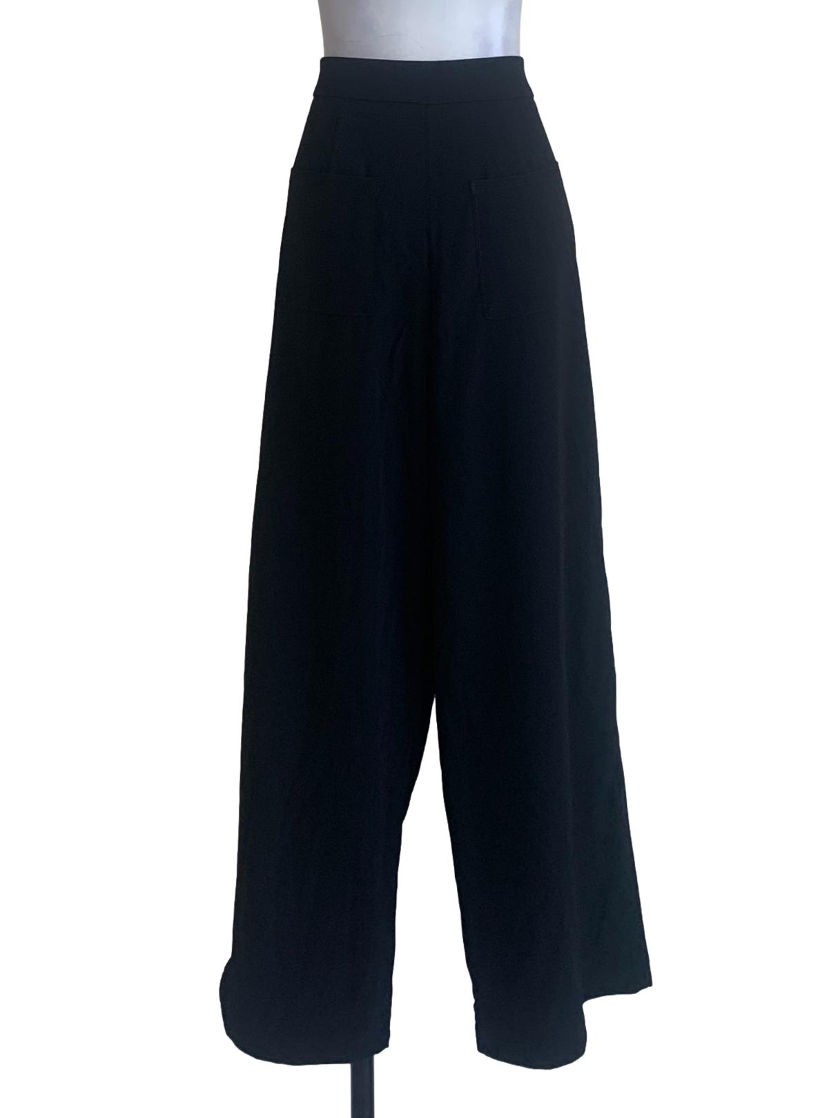 Black Wide Leg Pant