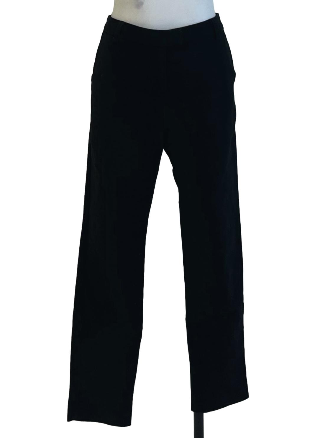 Black Plain Formal Pants