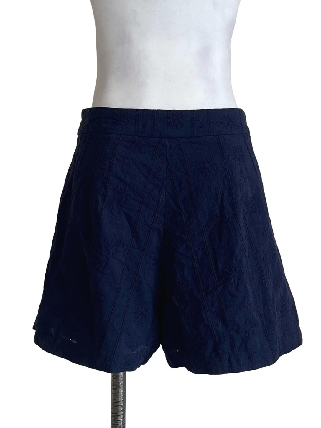 Navy Blue Boyfriend Shorts