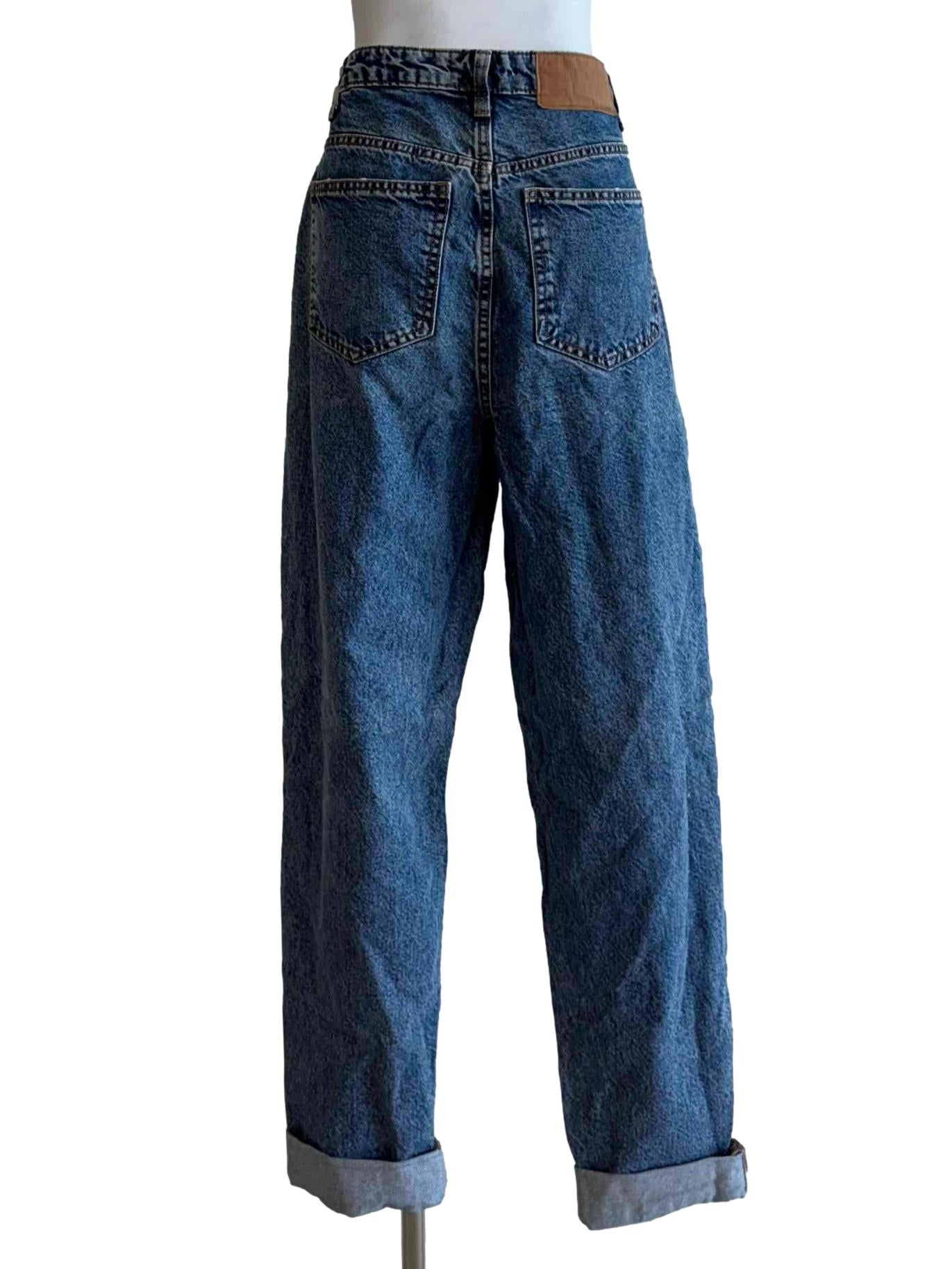 Washed Blue Slim Fit Jeans