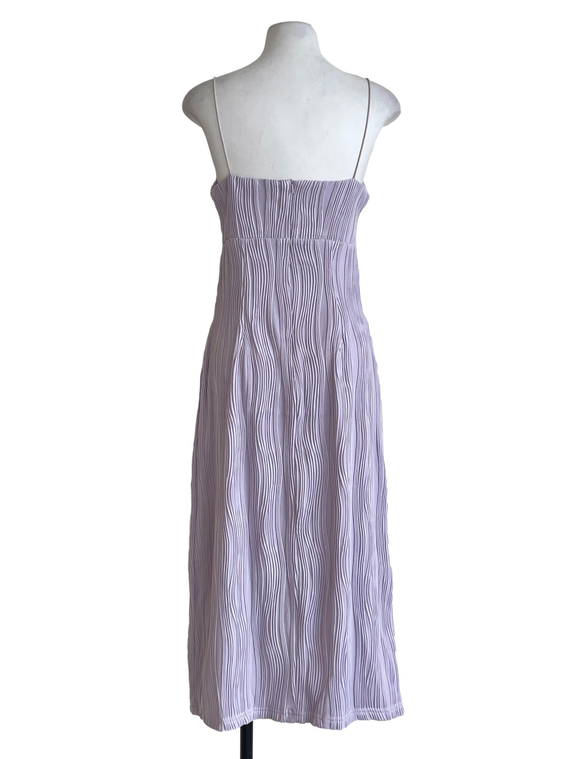Lavender Purple Spaghetti Strap Slip Dress