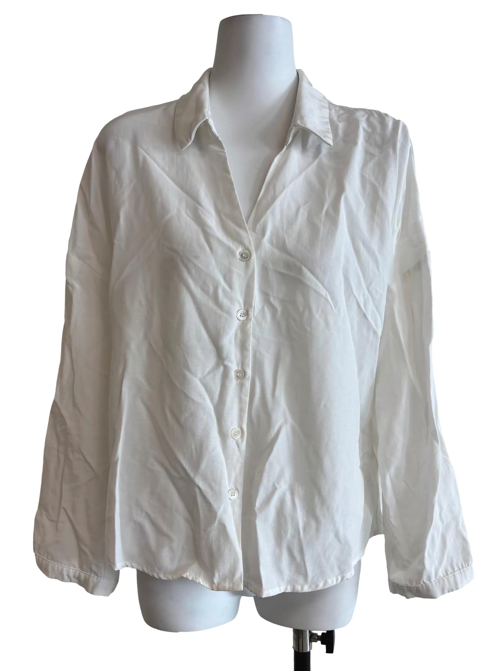 Cotton White Collar Blouse