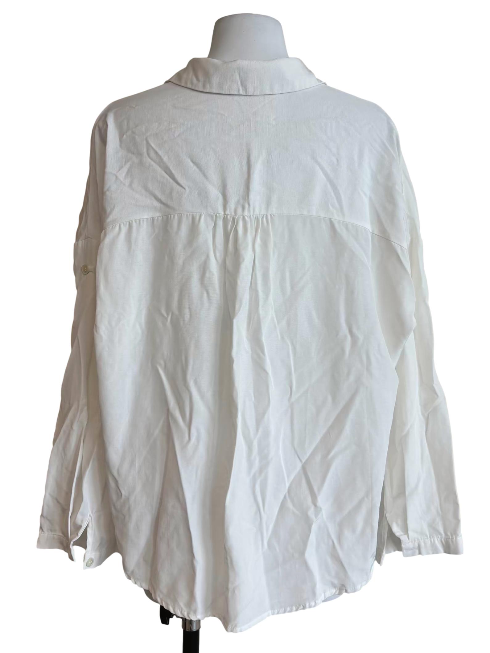 Cotton White Collar Blouse