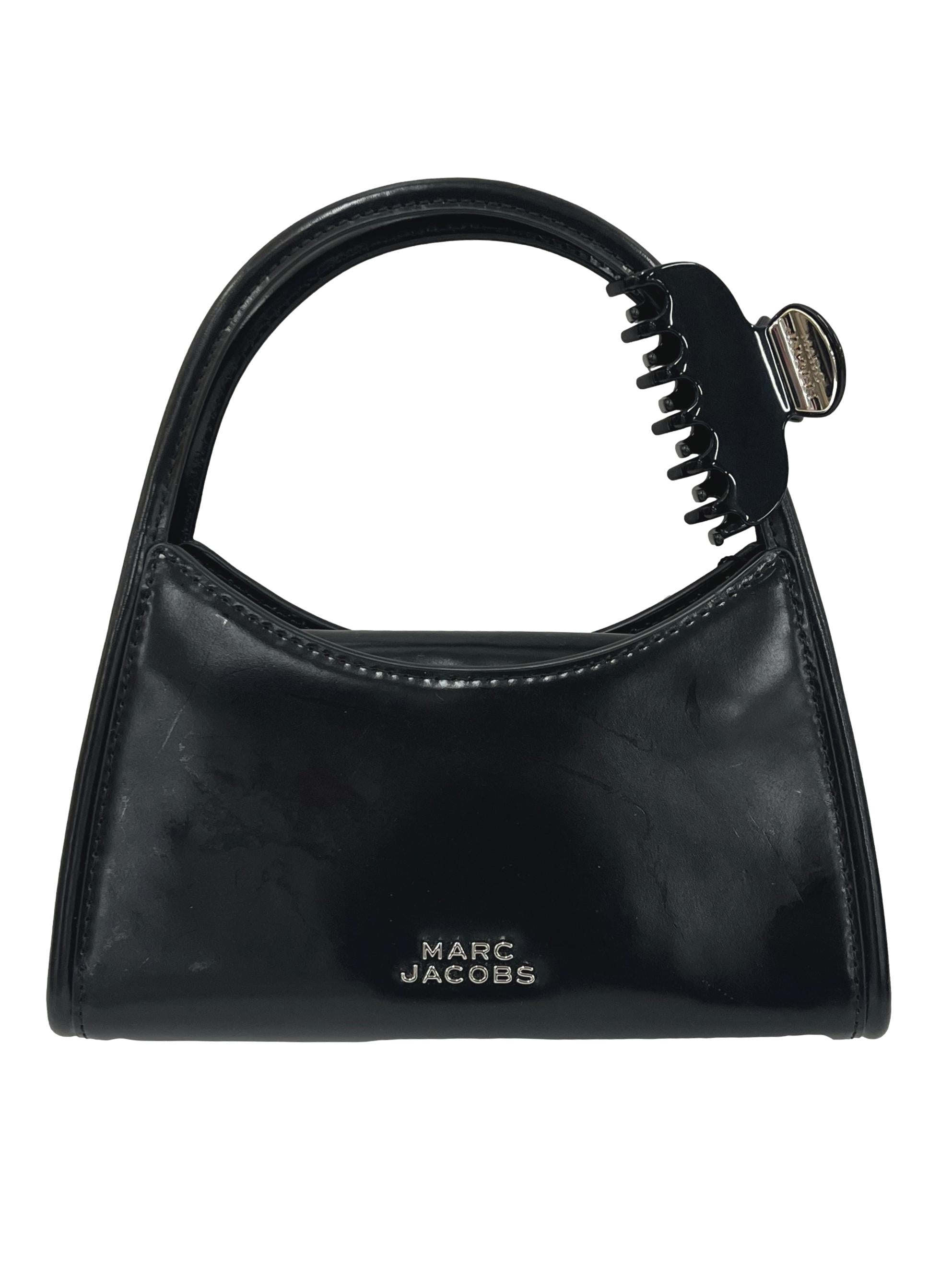 Black The Glam Claw Clip Crossbody Bag CSN