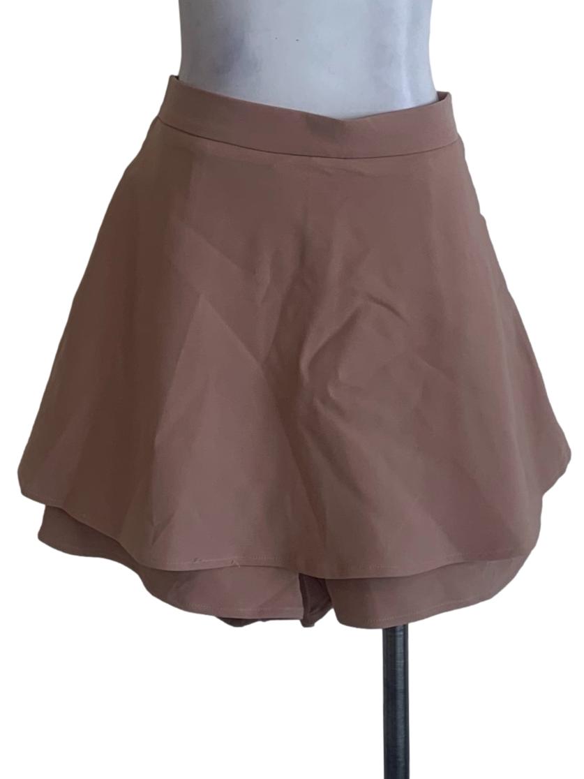 Peanut Brown Skort