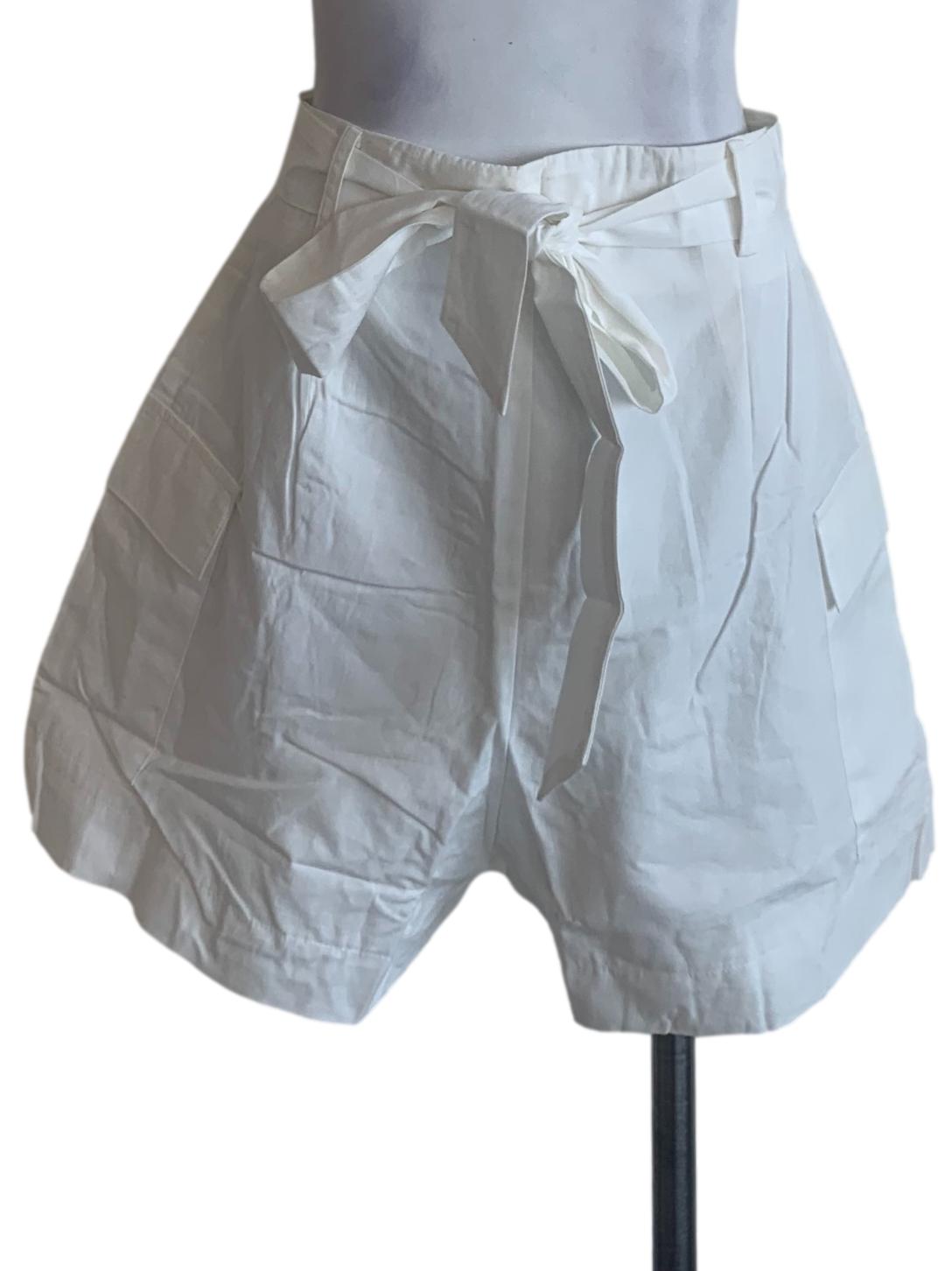 Cotton White Short