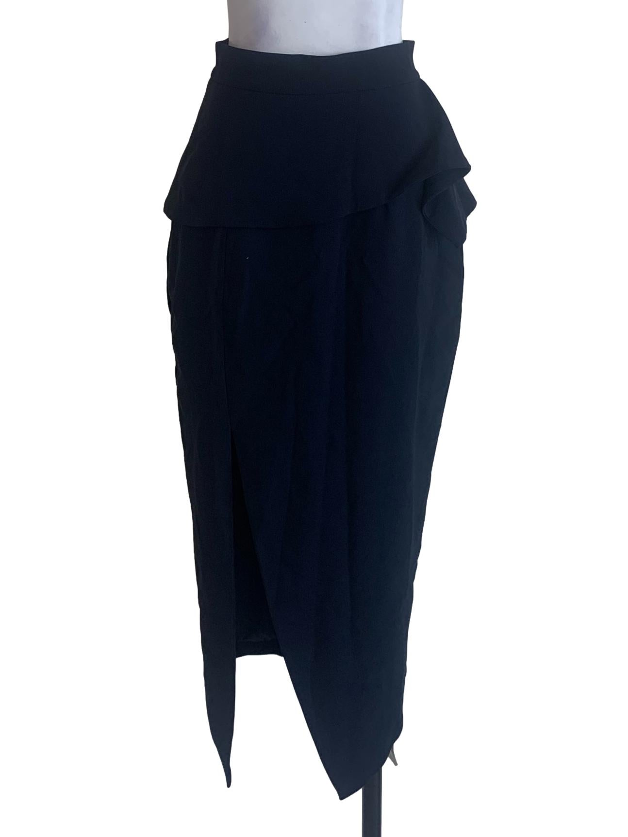 Navy Blue Pencil Skirt