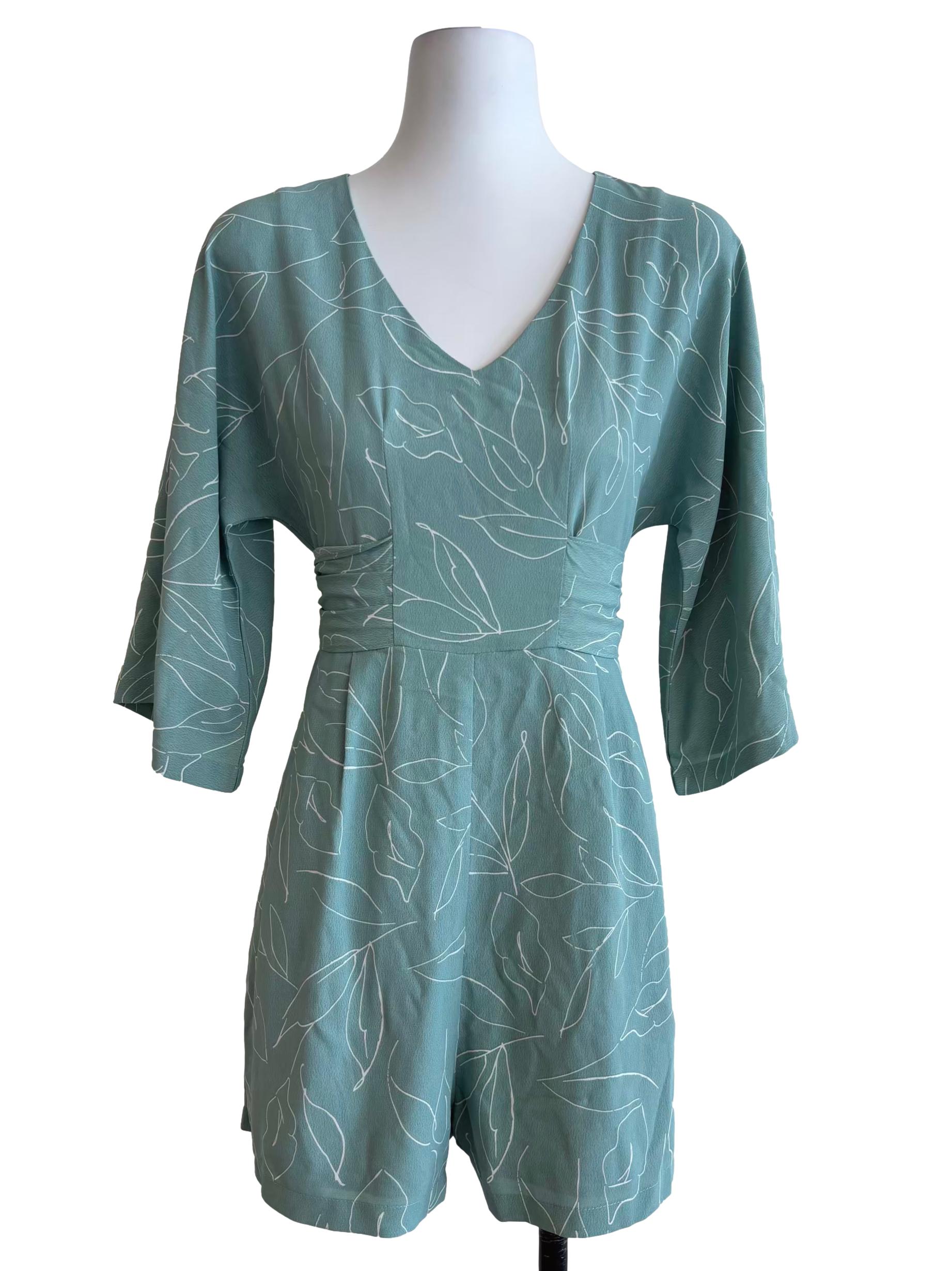 Seafoam Leave Green Blouse TCL