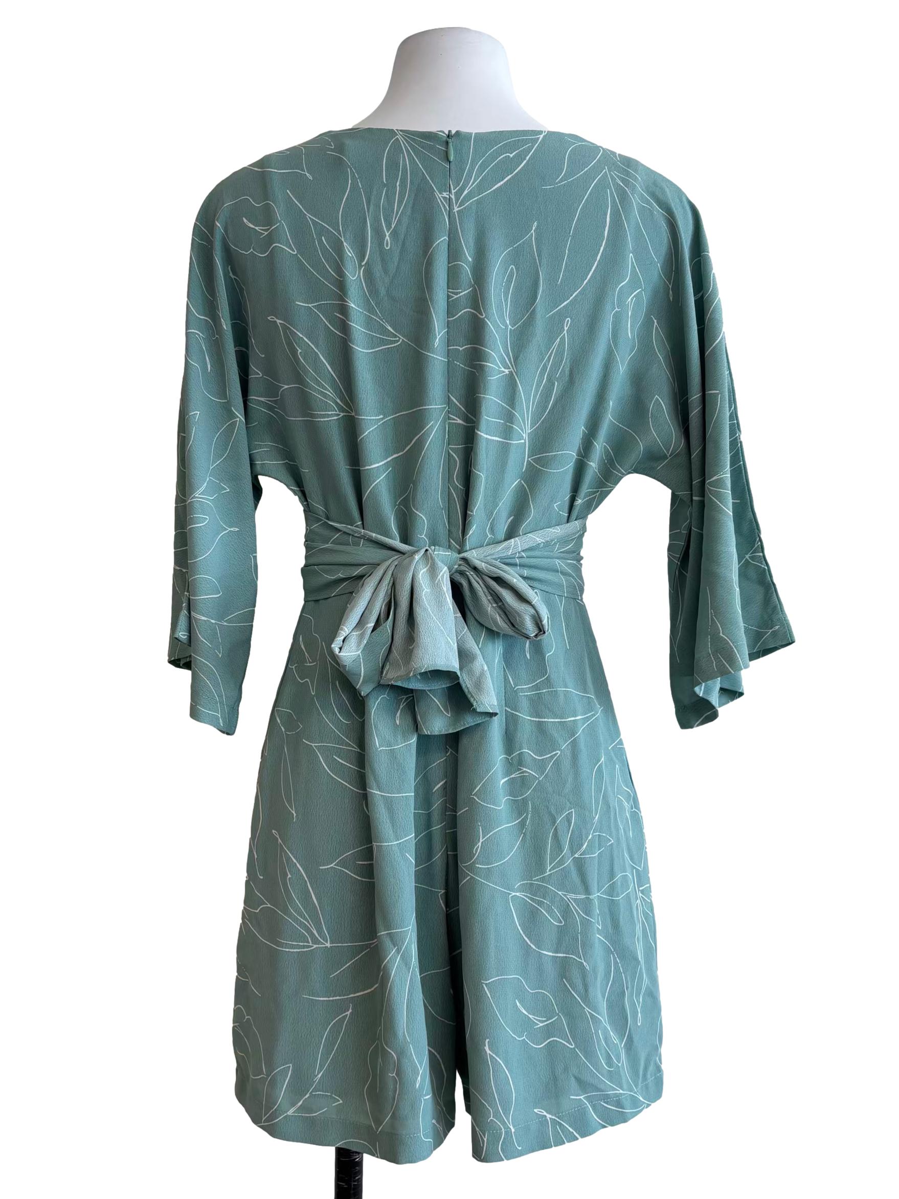 Seafoam Leave Green Blouse TCL