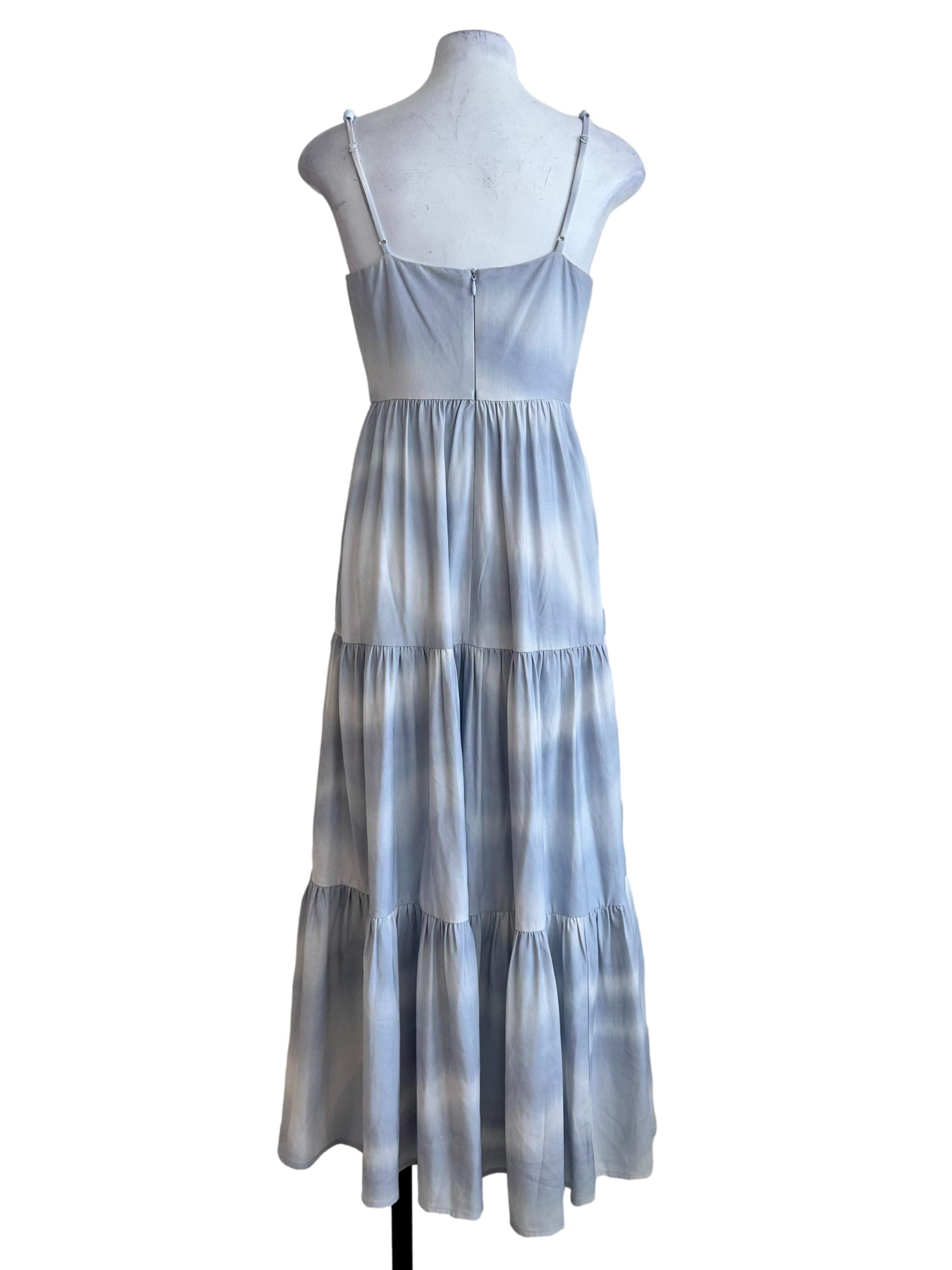 Light Pastel Blue Maxi Dress