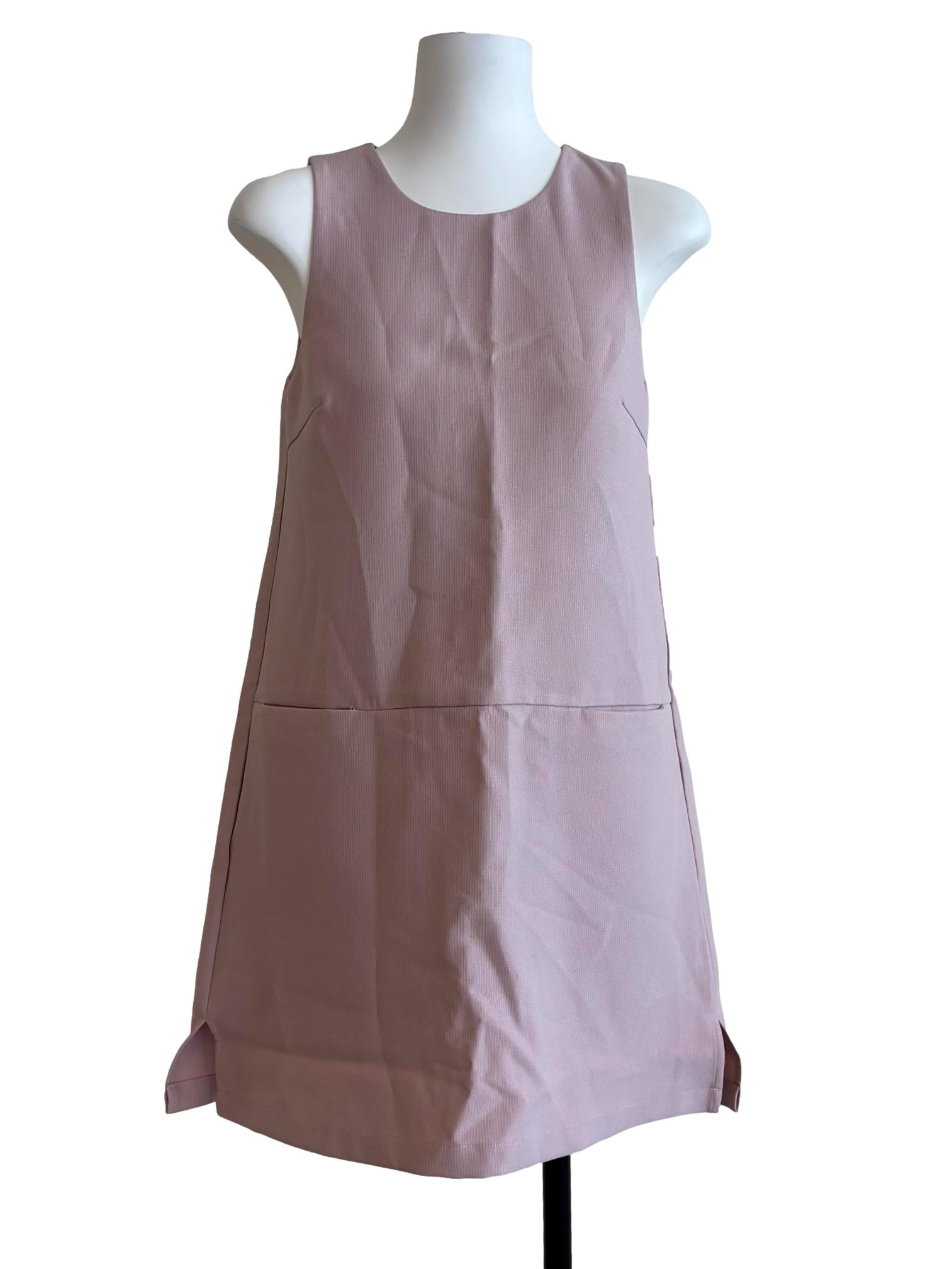 Nude Pink Sleeveless Dress
