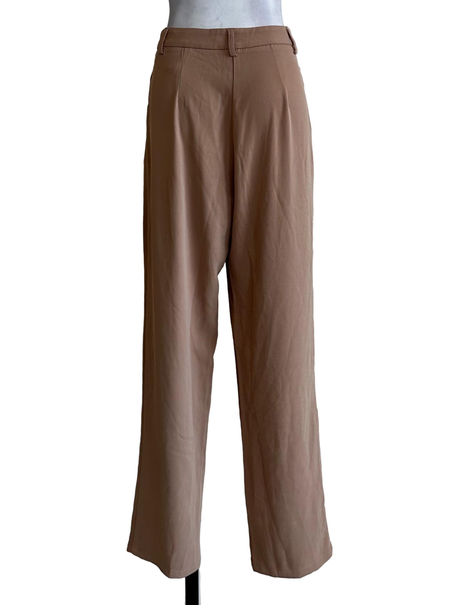 Light Brown Plain Pants
