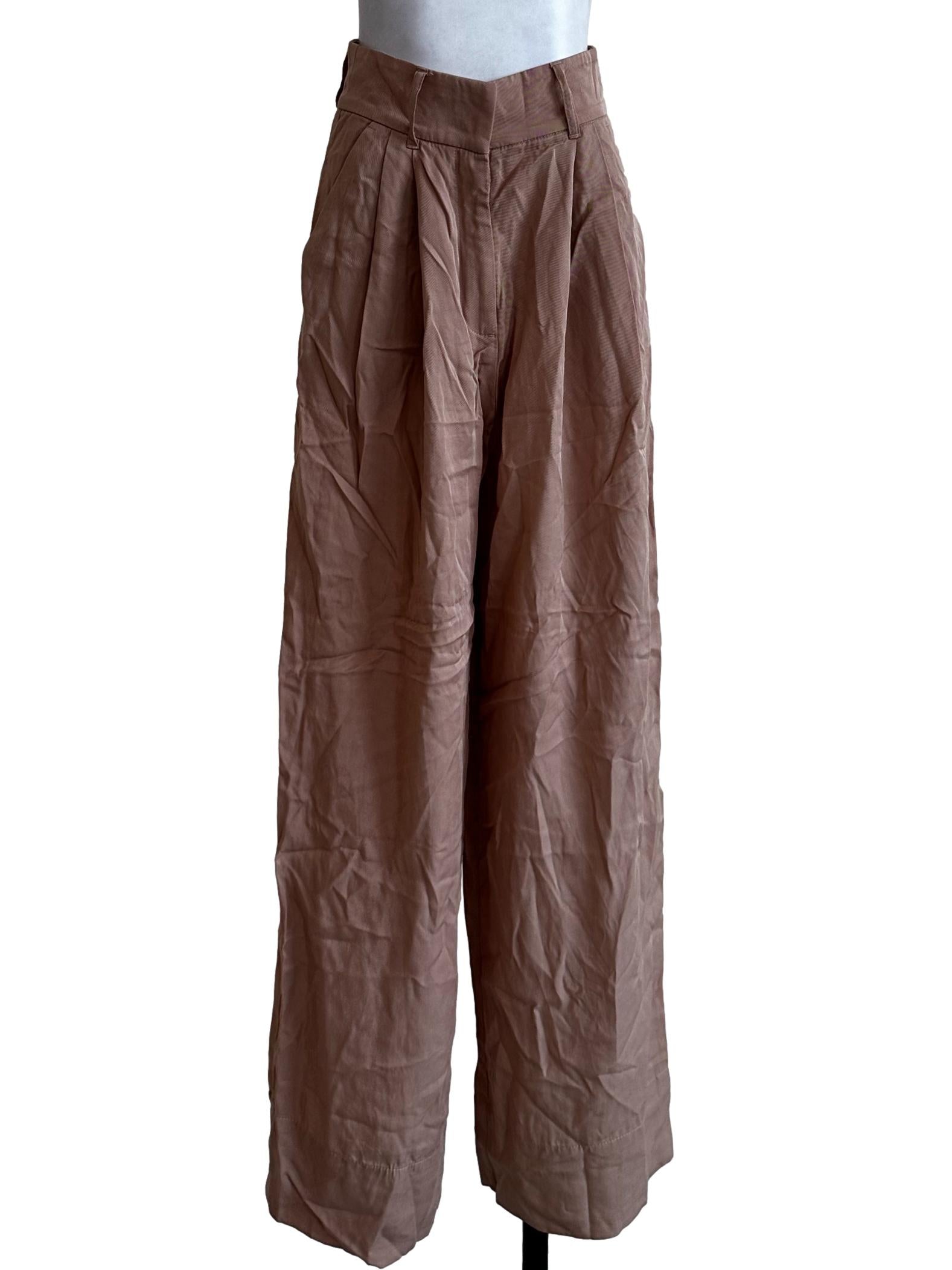 Light Brown Plain Pants