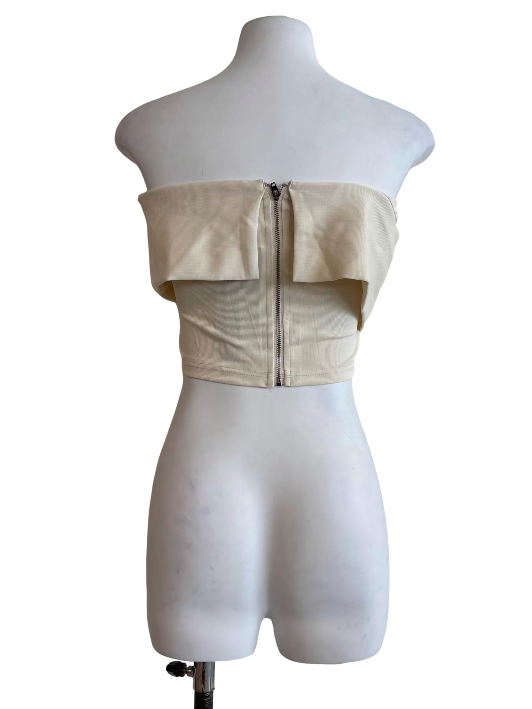 Yellow Buttercream Off Shoulder Crop Top YF