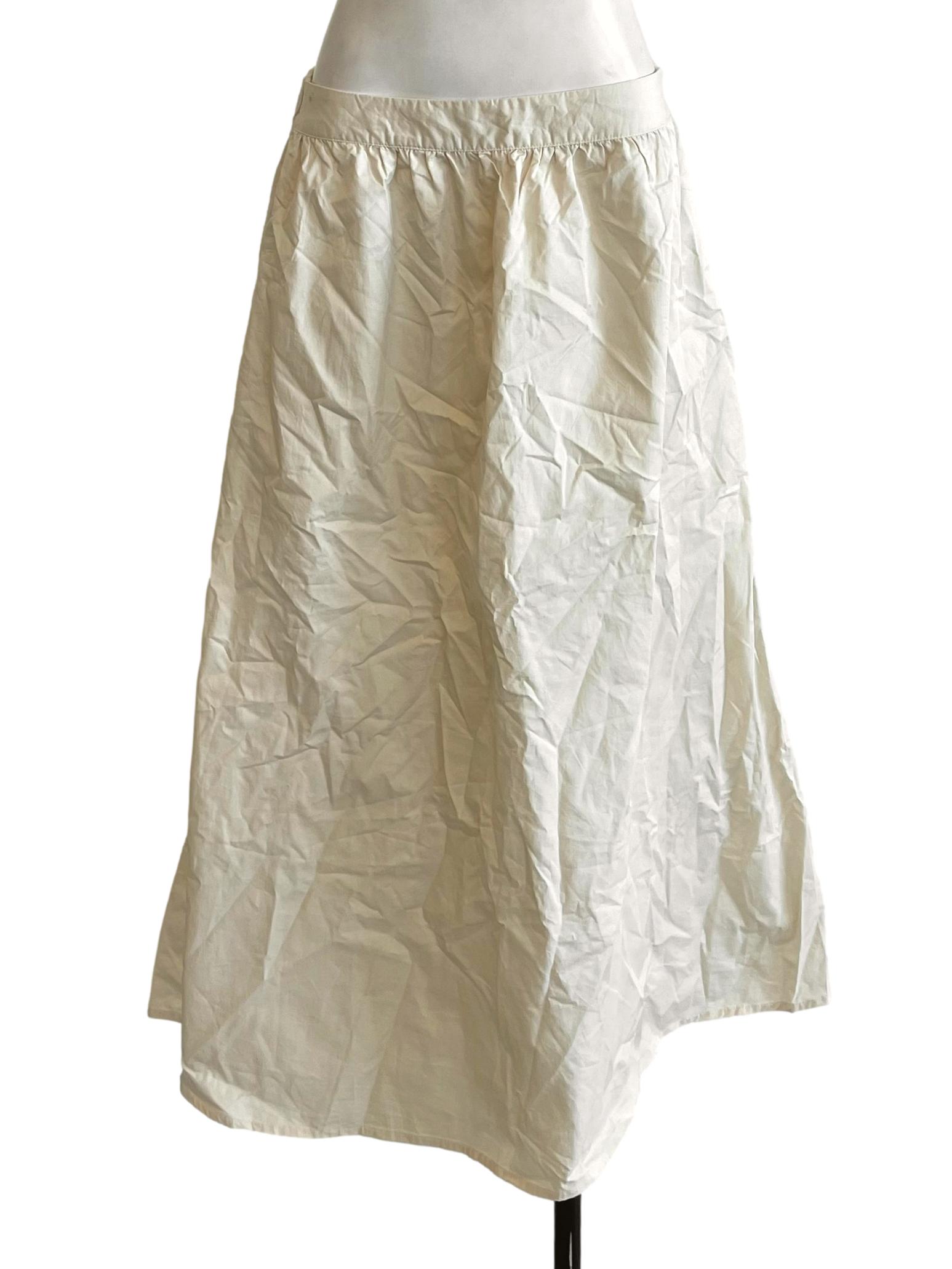 Ivory Basic Bouffant Skirt