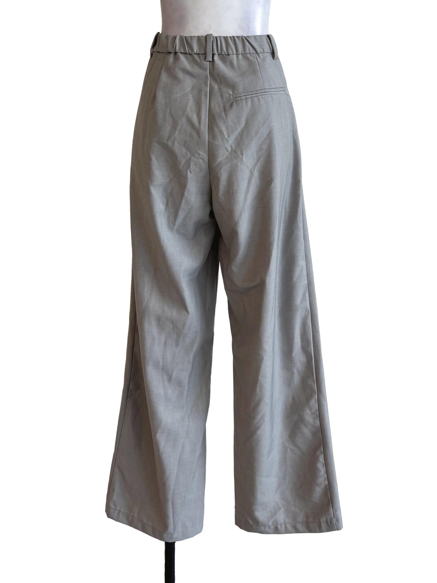 Storm Grey Relaxed Pants
