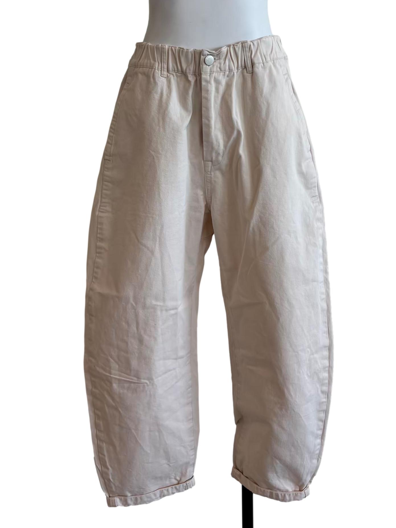Cream White Straight Cut Bottom LB