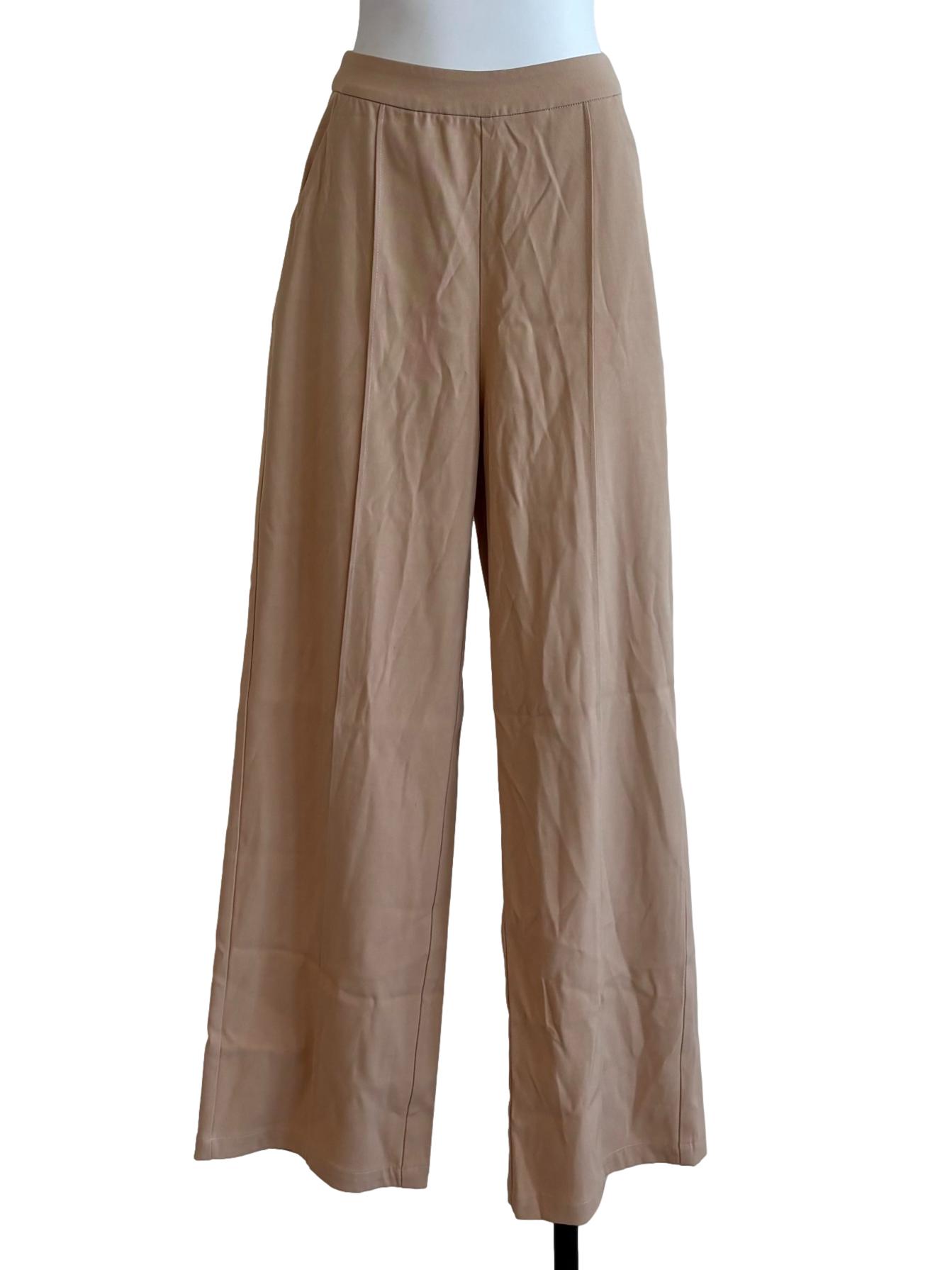 Wheat Straight Cut Pants