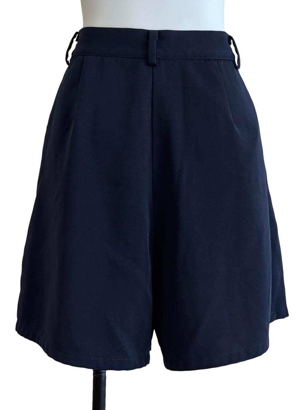 Midnight Blue Relaxed Shorts