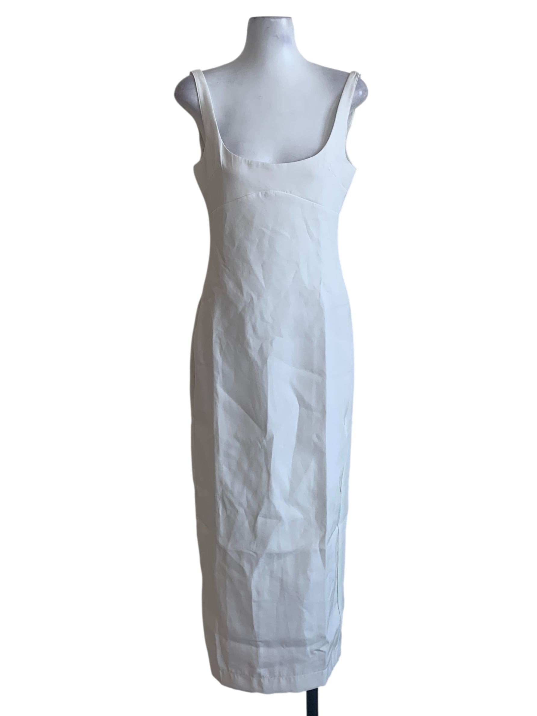 White Sheath Dress