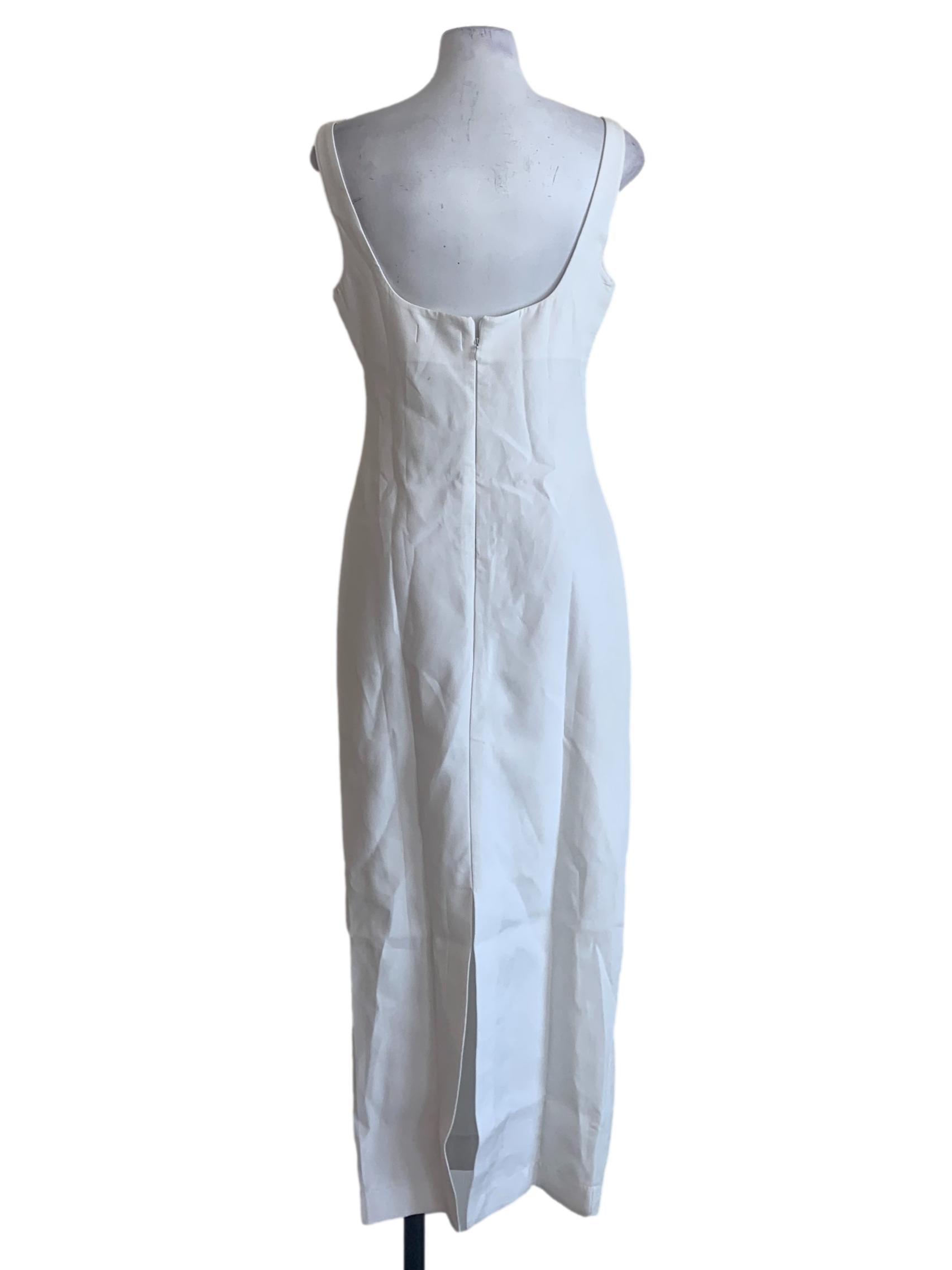 White Sheath Dress