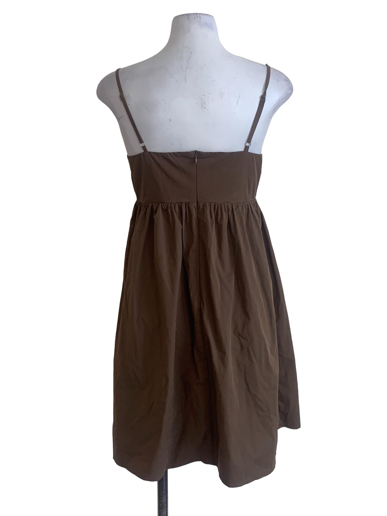 Tortilla Brown Baby Doll Dress